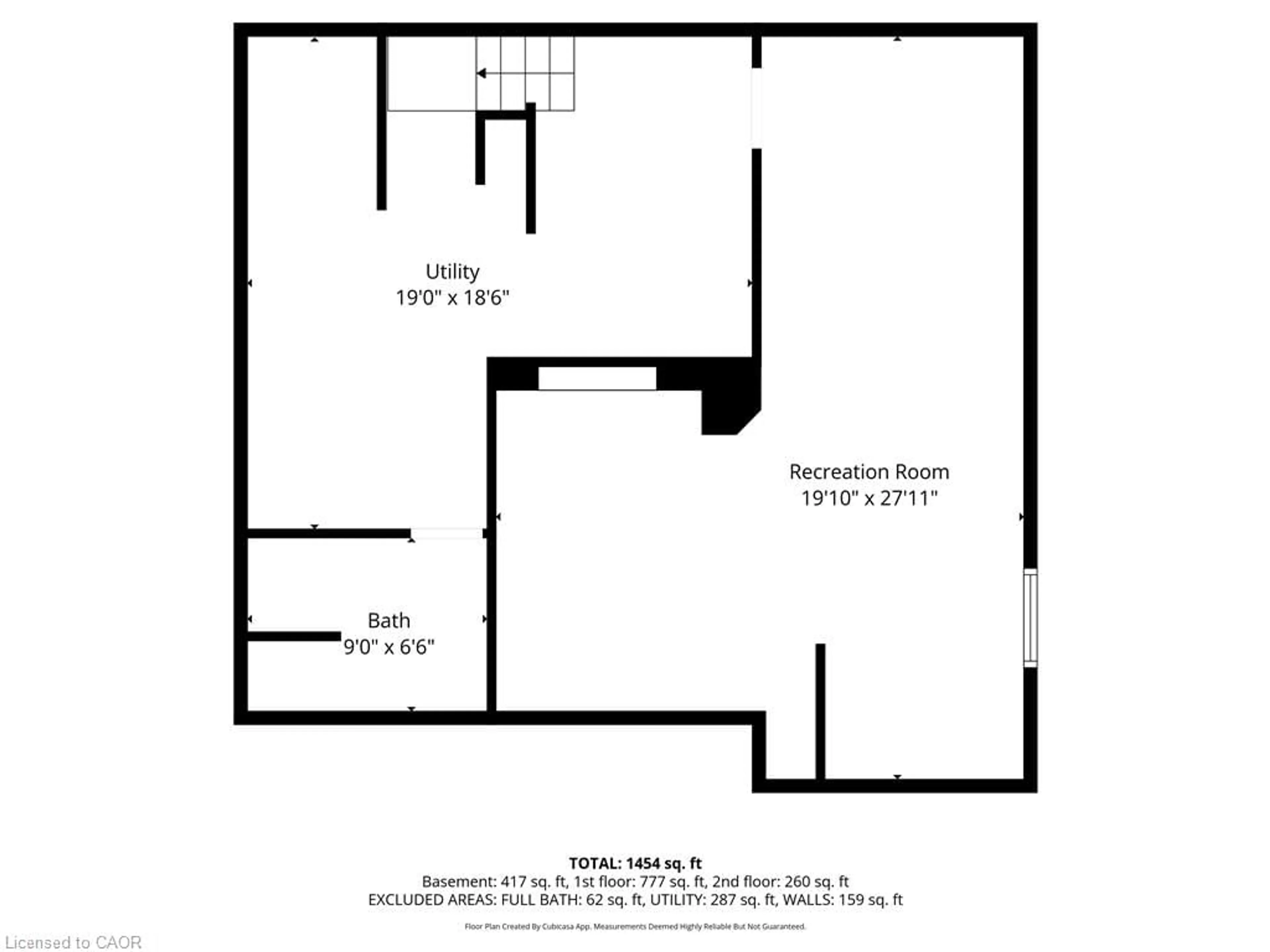 Floor plan for 5 Bint Ave, Simcoe Ontario N3Y 4J4