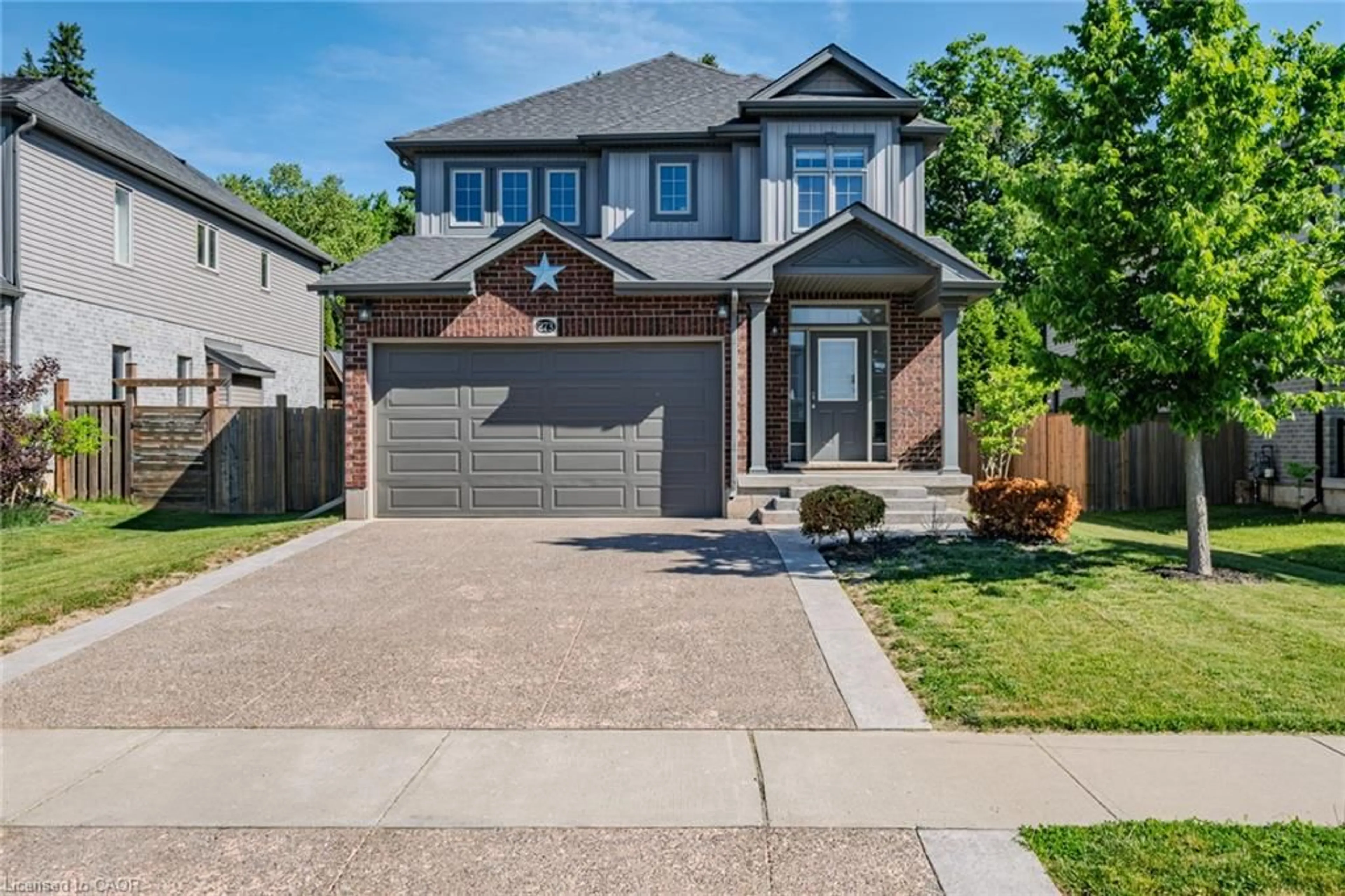 Home with brick exterior material, street for 273 Woodway Trail, Simcoe Ontario N3Y 0C9