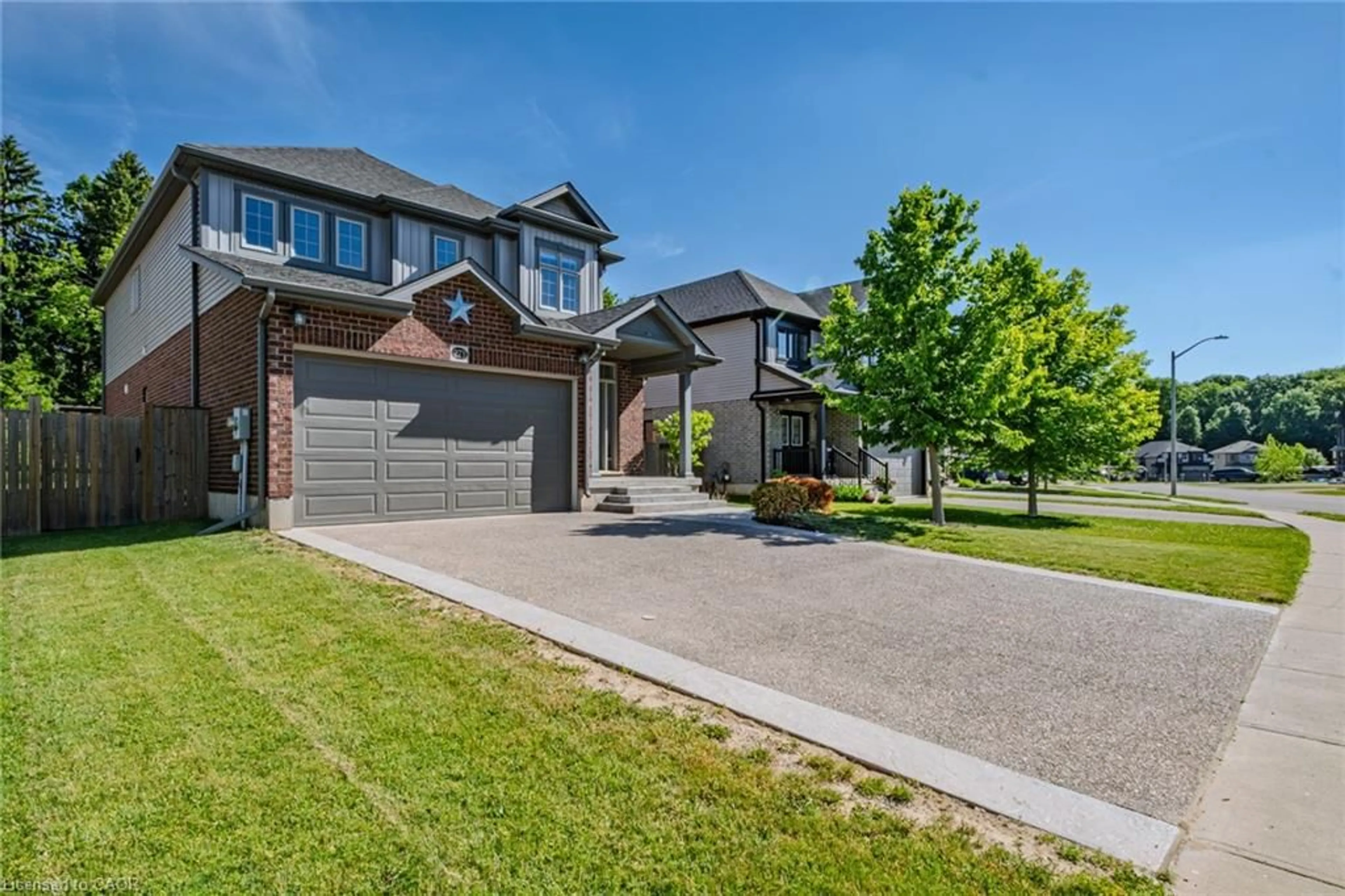 Home with brick exterior material, street for 273 Woodway Trail, Simcoe Ontario N3Y 0C9