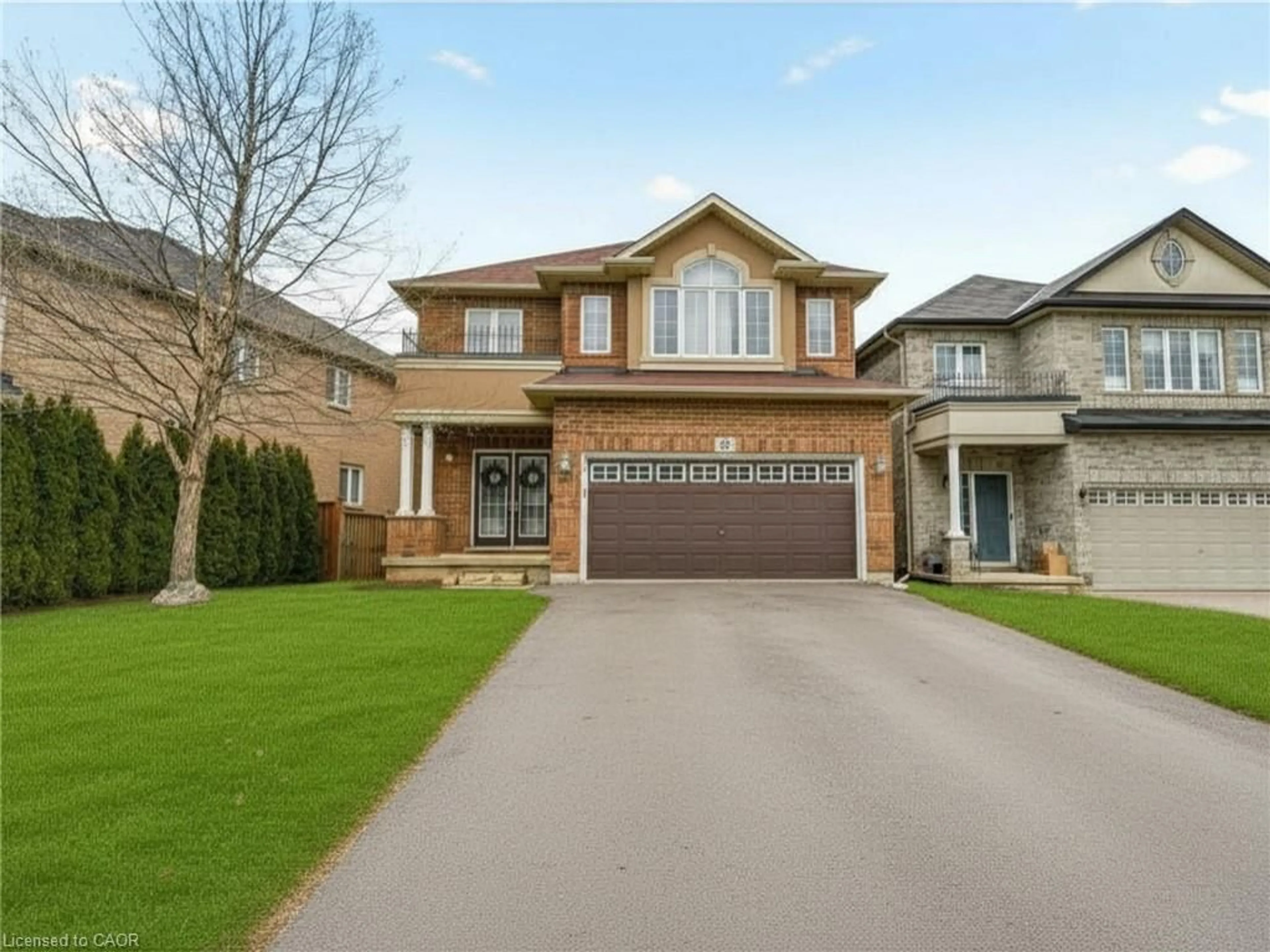 Home with brick exterior material, street for 21 House Lane, Hamilton Ontario L9K 0G1