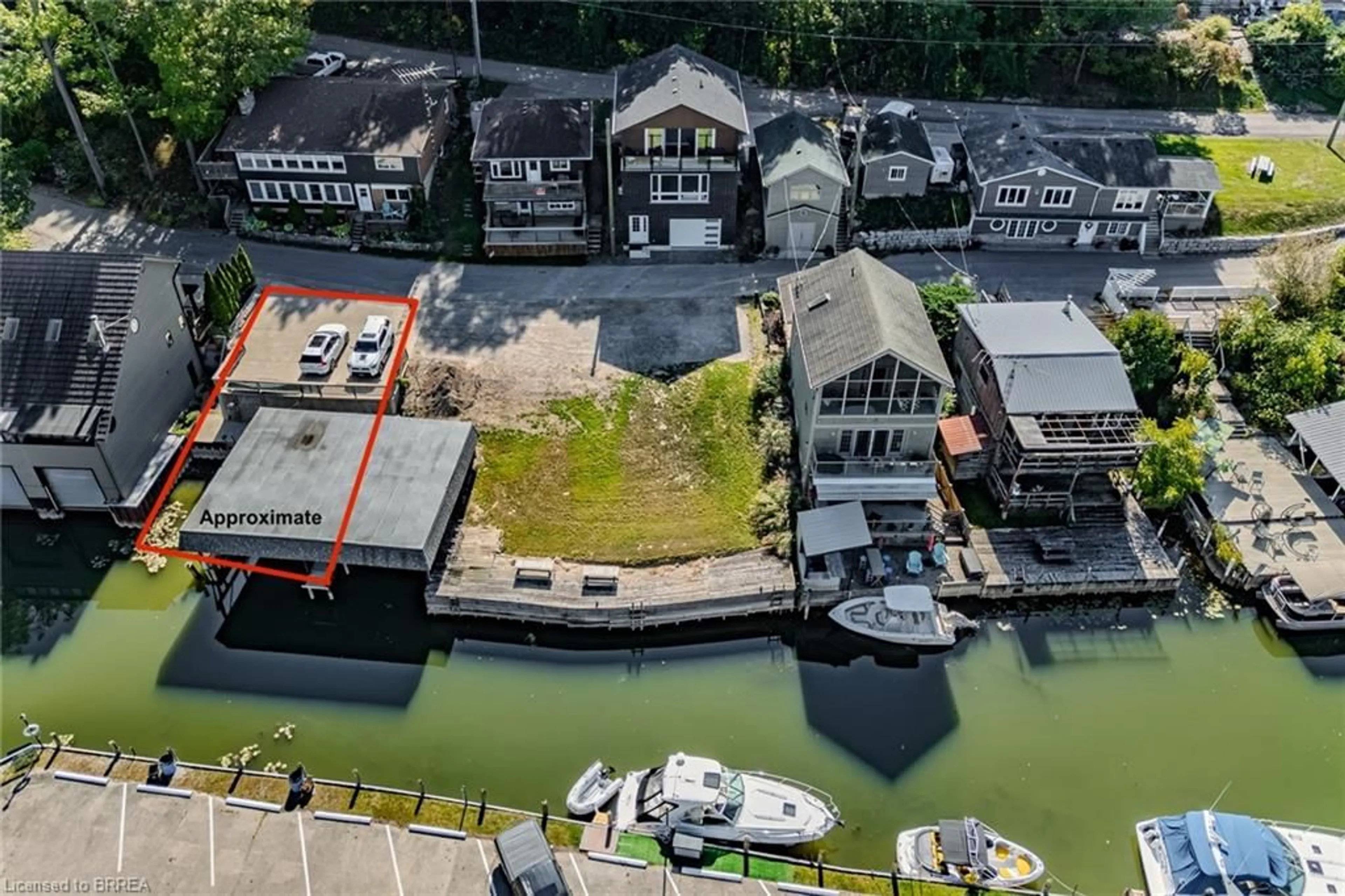 A pic from outside/outdoor area/front of a property/back of a property/a pic from drone, unknown for LOT 3 Douglas St, Port Dover Ontario N0A 1N7