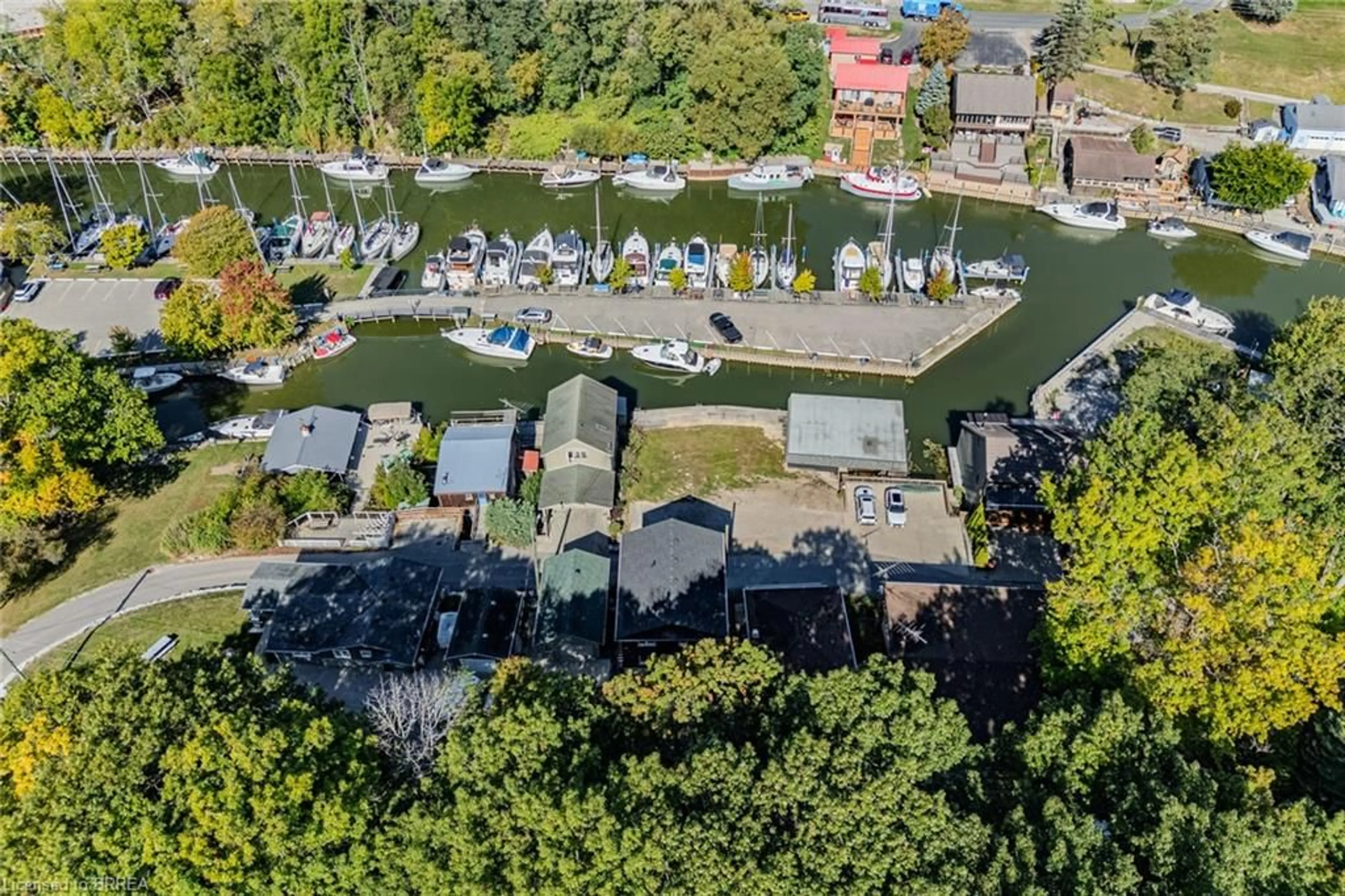 A pic from outside/outdoor area/front of a property/back of a property/a pic from drone, water/lake/river/ocean view for LOT 3 Douglas St, Port Dover Ontario N0A 1N7