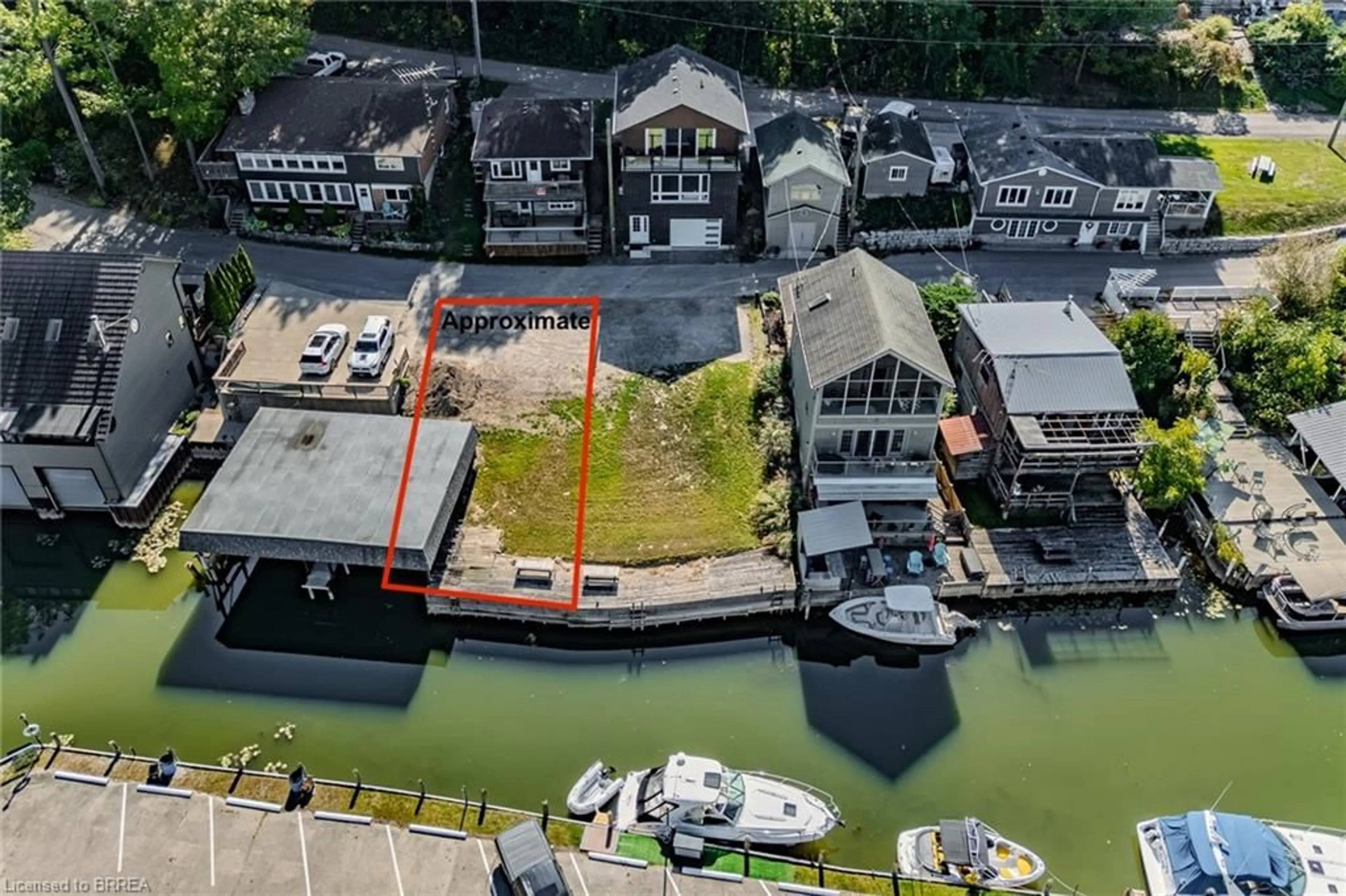 A pic from outside/outdoor area/front of a property/back of a property/a pic from drone, unknown for LOT 2 Douglas St, Port Dover Ontario N0A 1N7
