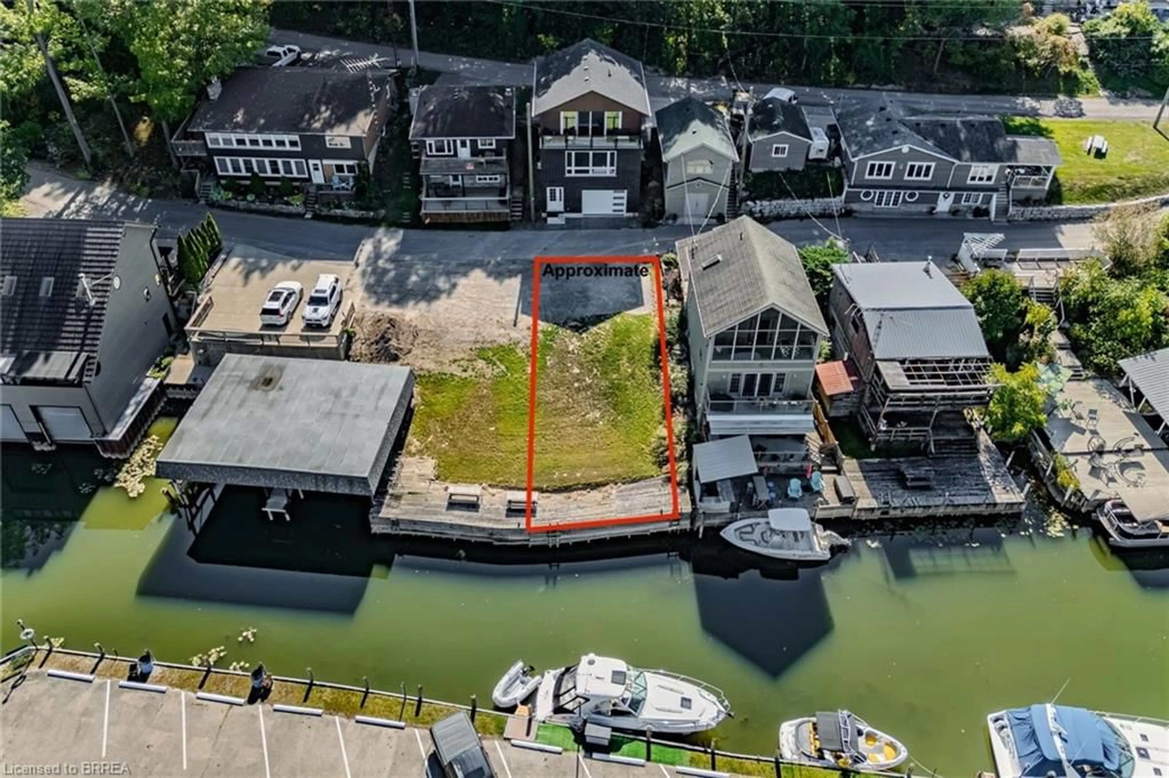 A pic from outside/outdoor area/front of a property/back of a property/a pic from drone, unknown for LOT 1 Douglas St, Port Dover Ontario N0A 1N7