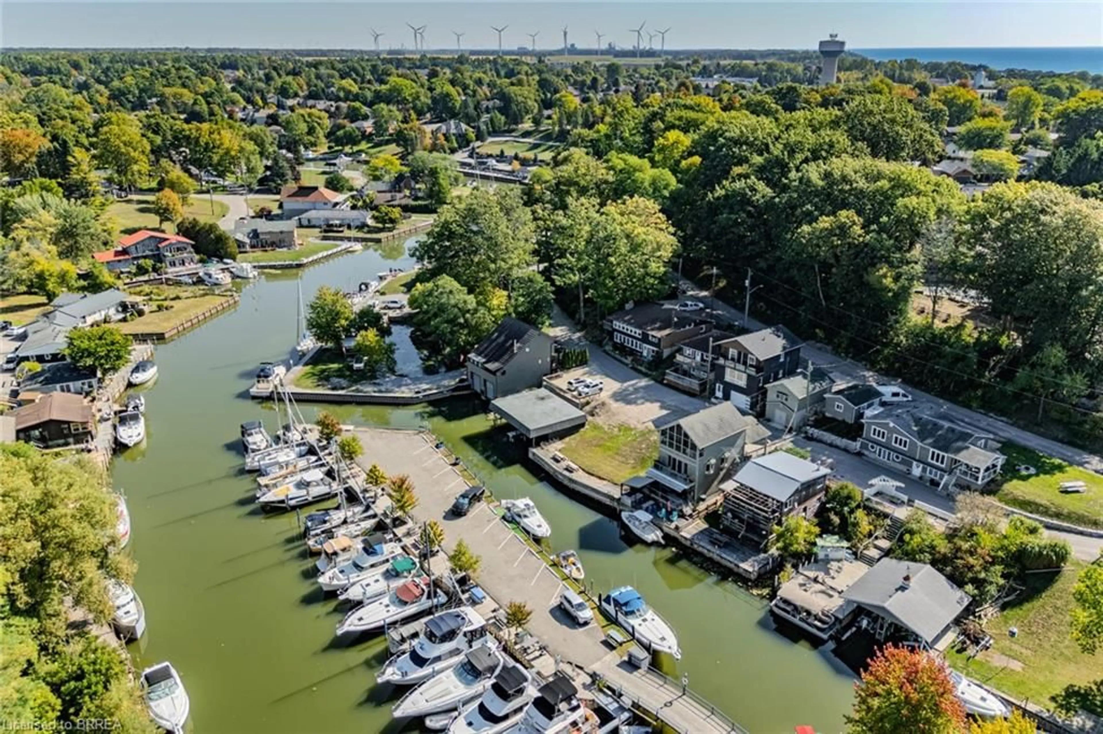 A pic from outside/outdoor area/front of a property/back of a property/a pic from drone, water/lake/river/ocean view for LOT 1 Douglas St, Port Dover Ontario N0A 1N7