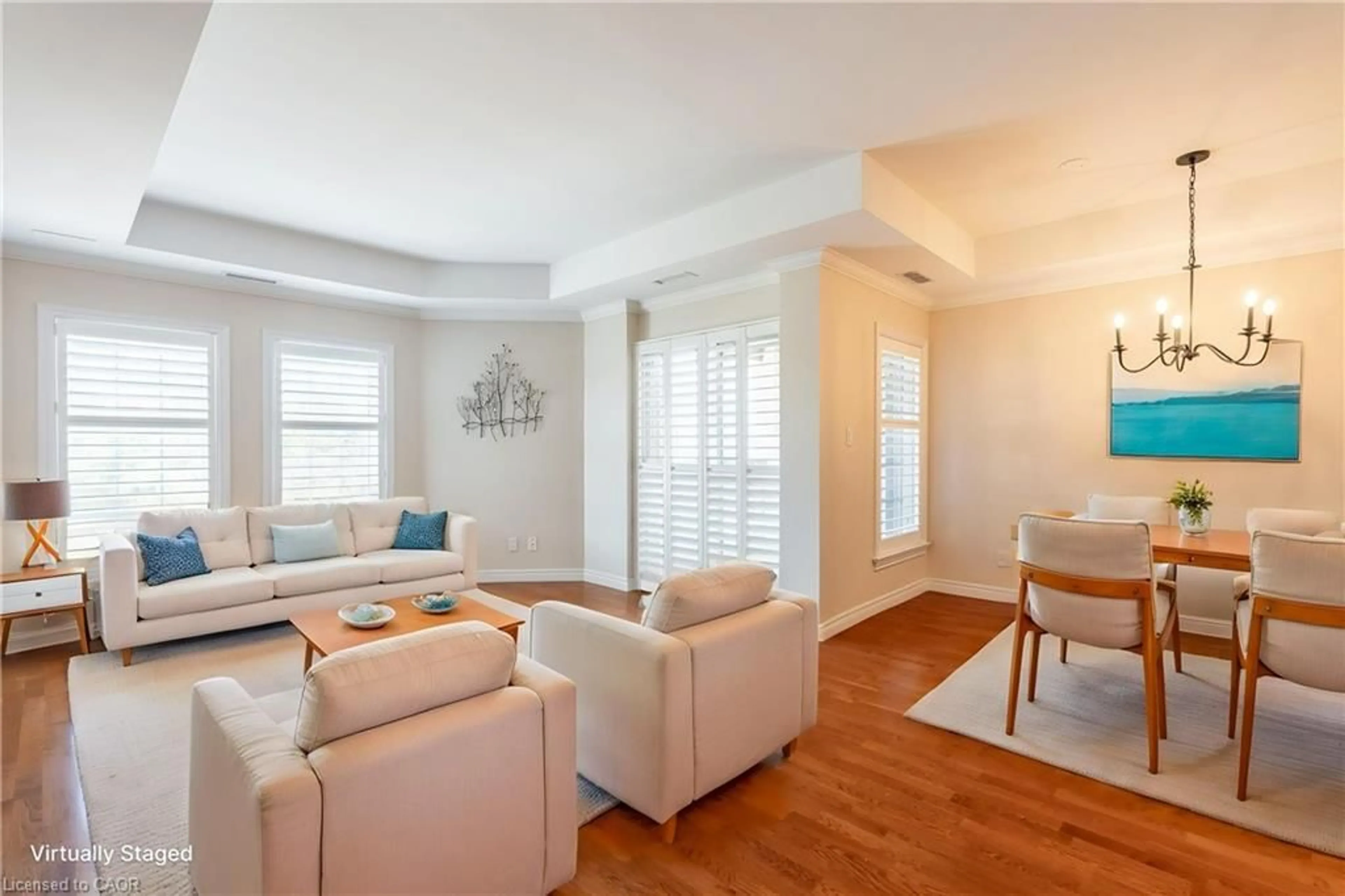 Living room with furniture, unknown for 59 Critzia Dr #314, Mount Hope Ontario L0R 1W0