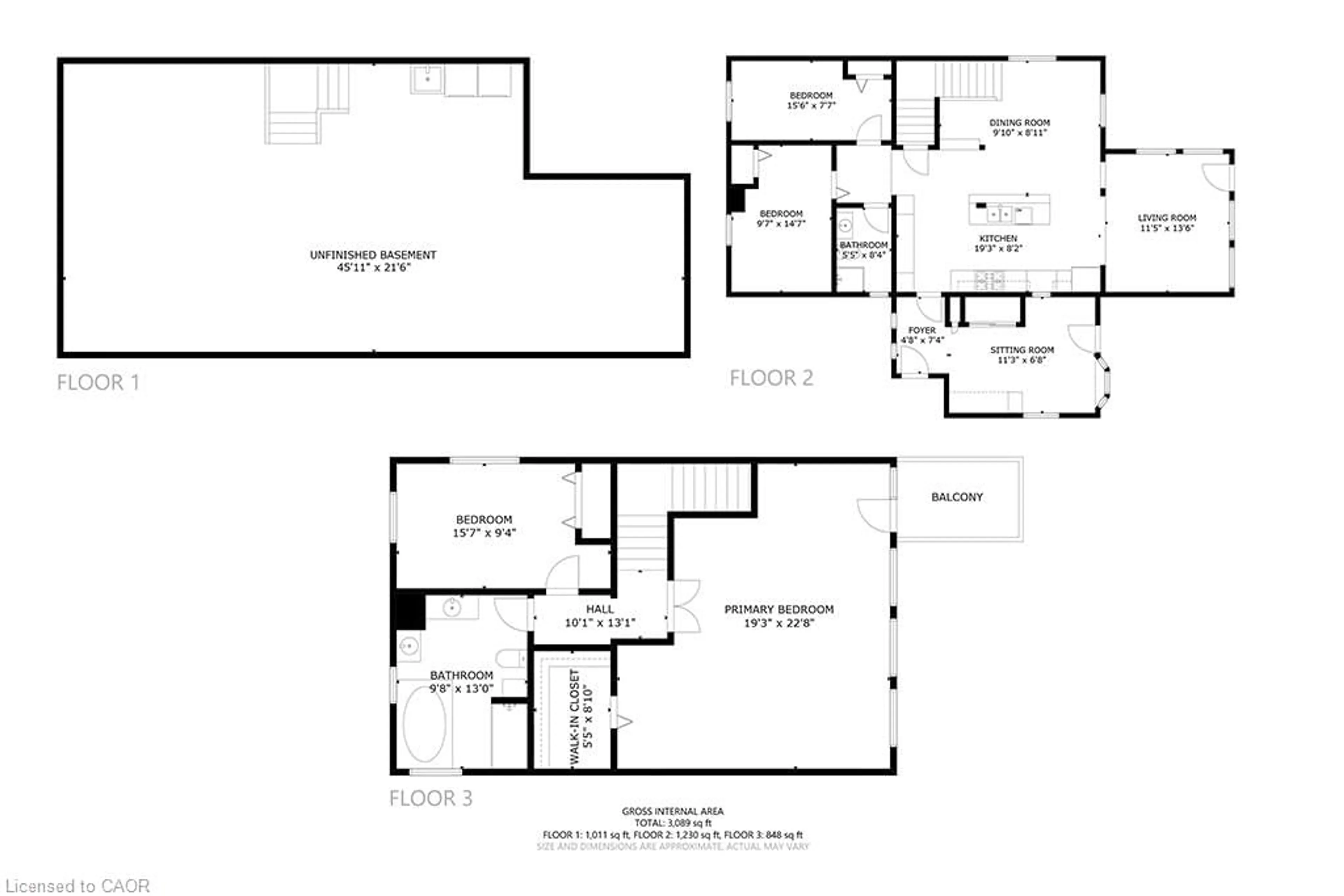 Floor plan for 1166 Dorcas Bay Rd, Tobermory Ontario N0H 2R0