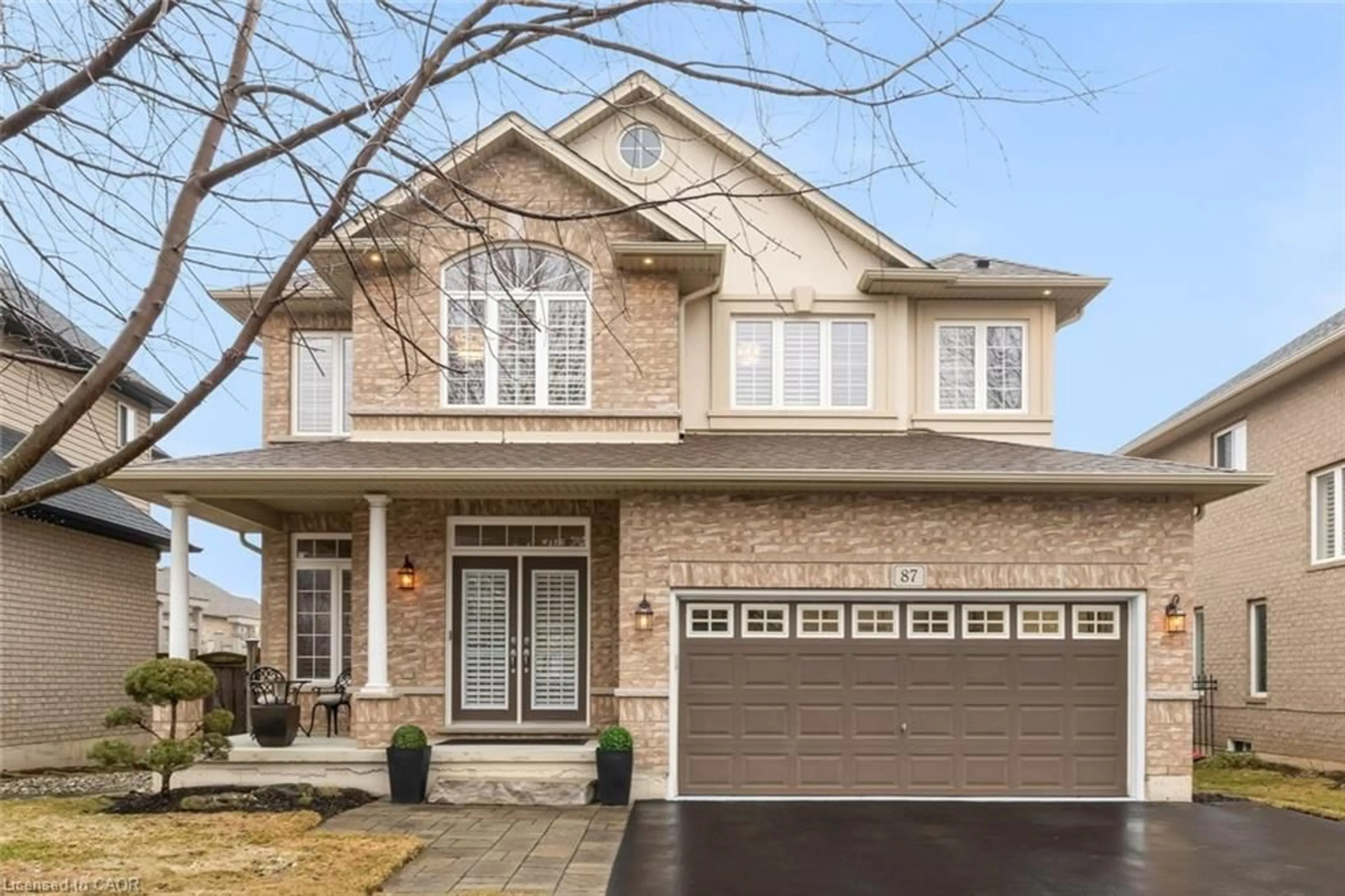 Home with brick exterior material, street for 87 Newcombe Rd, Dundas Ontario L9H 0A6