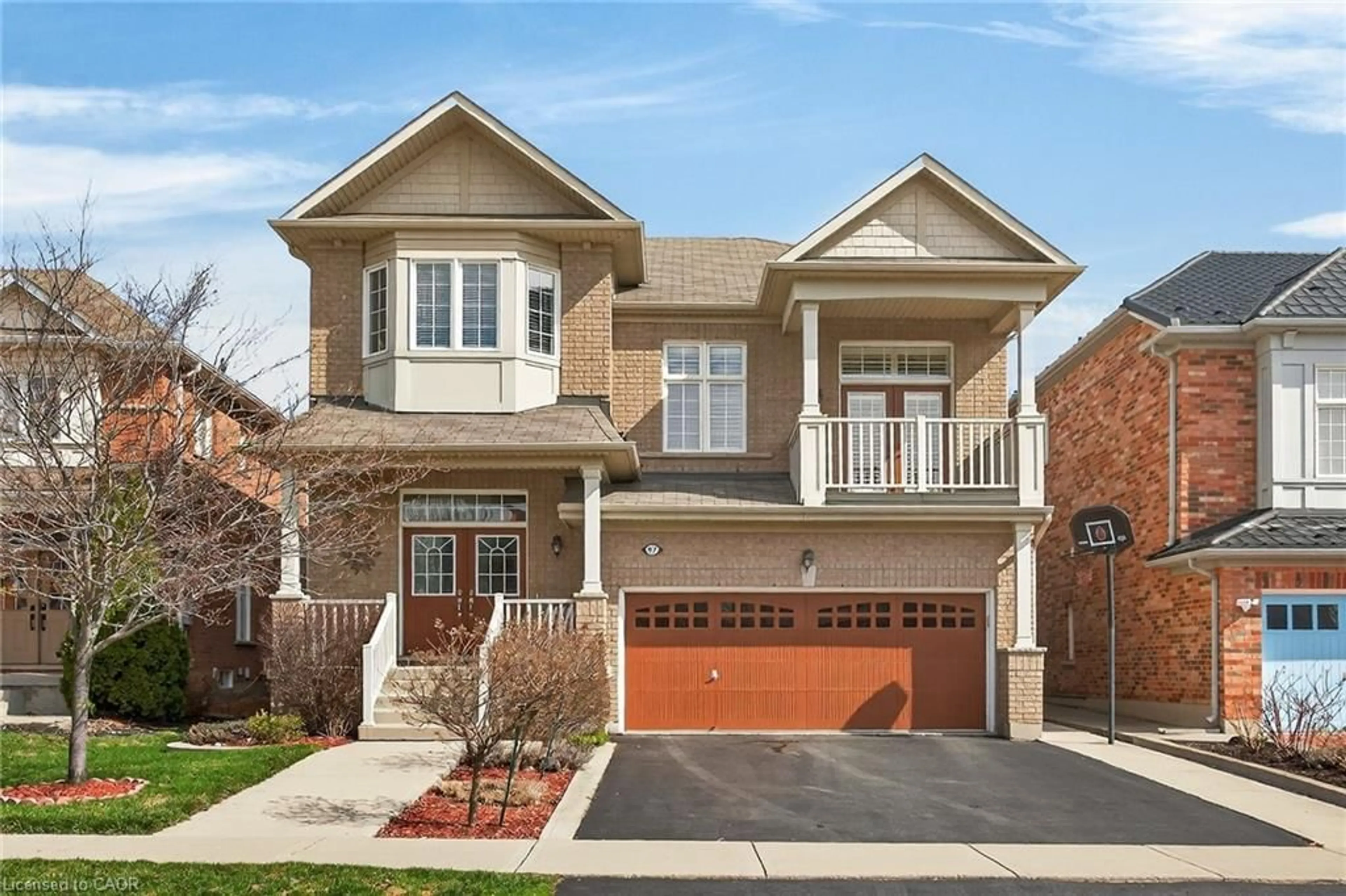 Home with brick exterior material, street for 97 Sirente Dr, Hamilton Ontario L9A 0B1