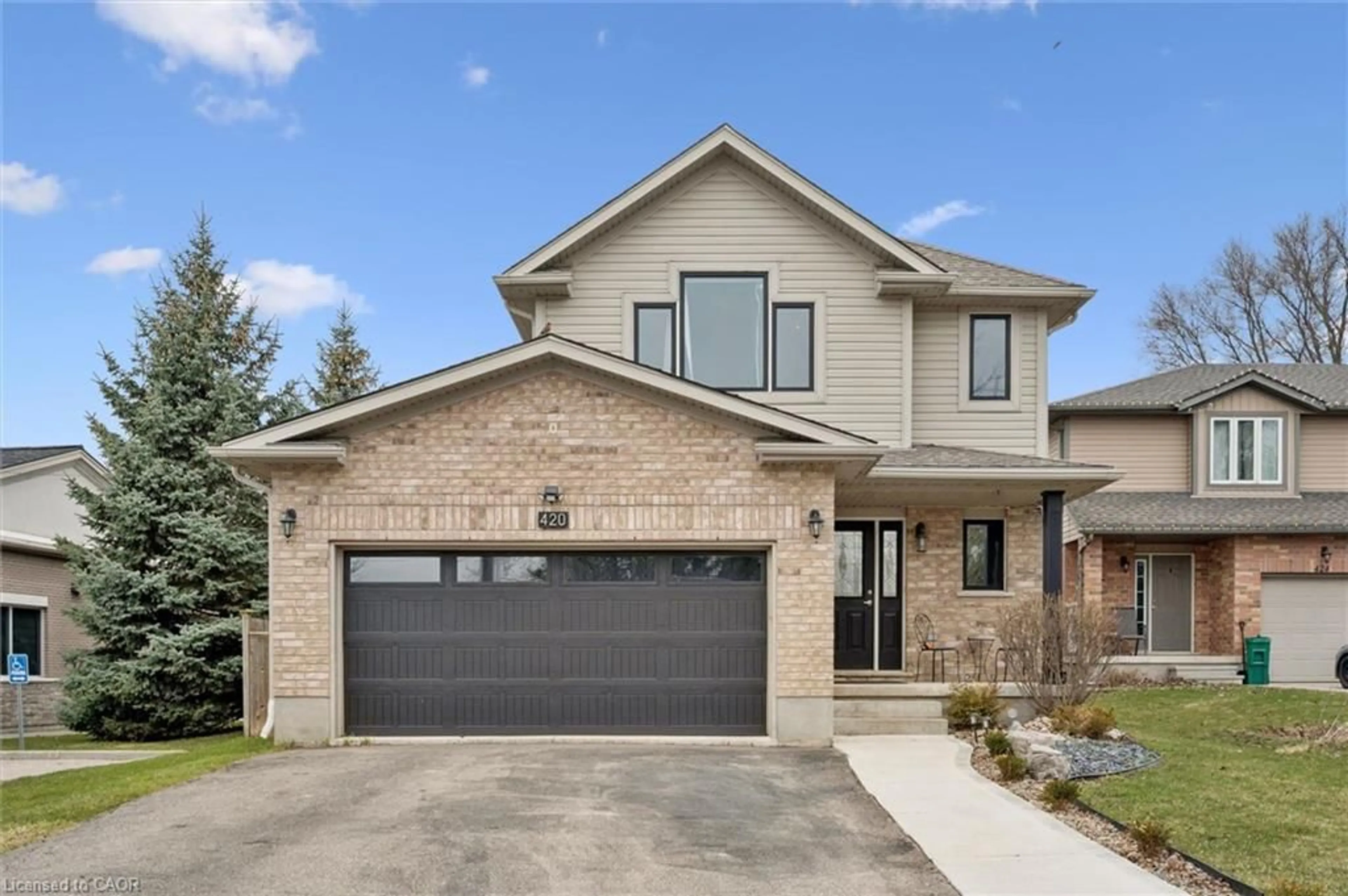 Home with brick exterior material, street for 420 Waterloo St, New Hamburg Ontario N3A 1T5