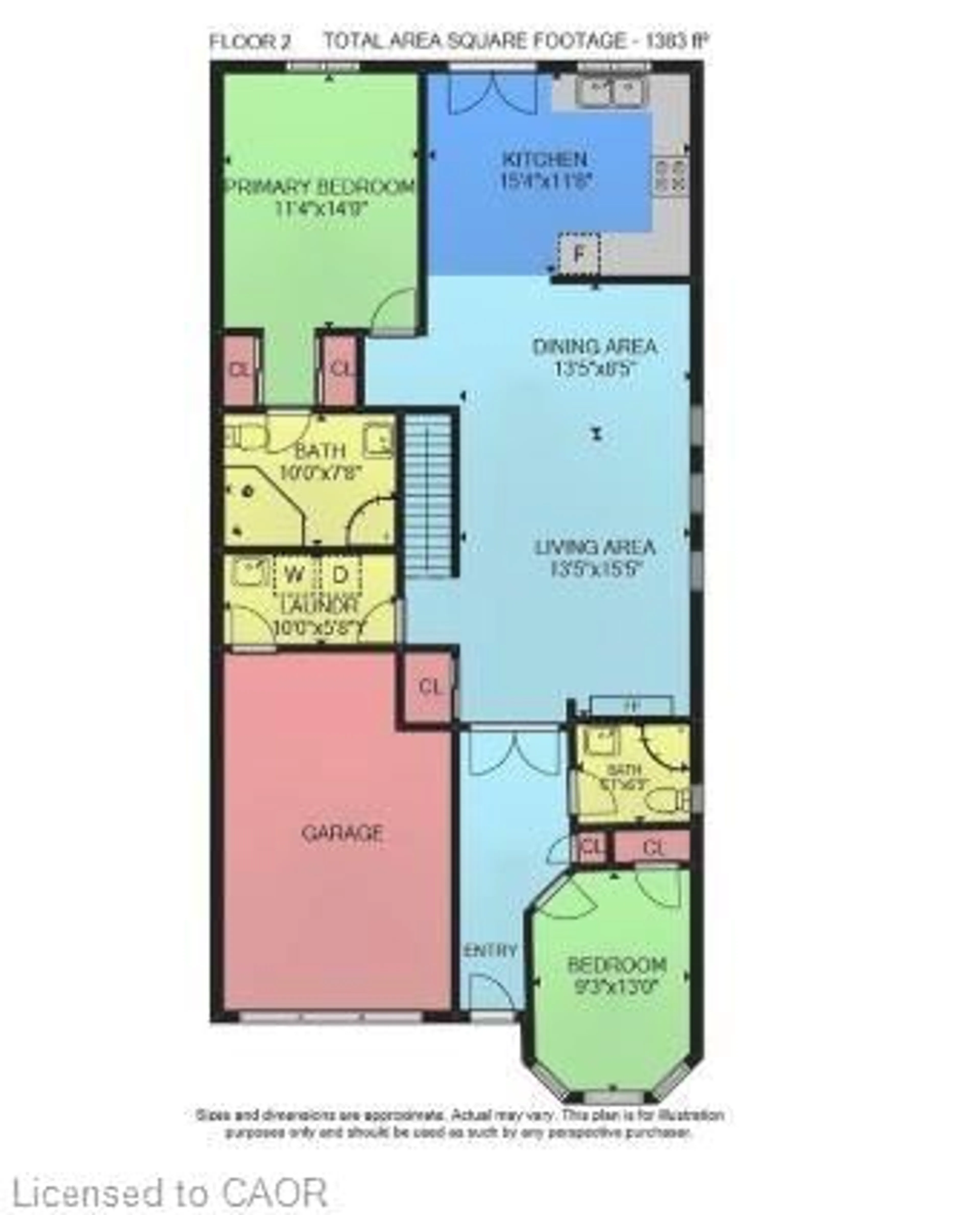 Floor plan for 48 Hallmark Trail, Hamilton Ontario L9B 0B8