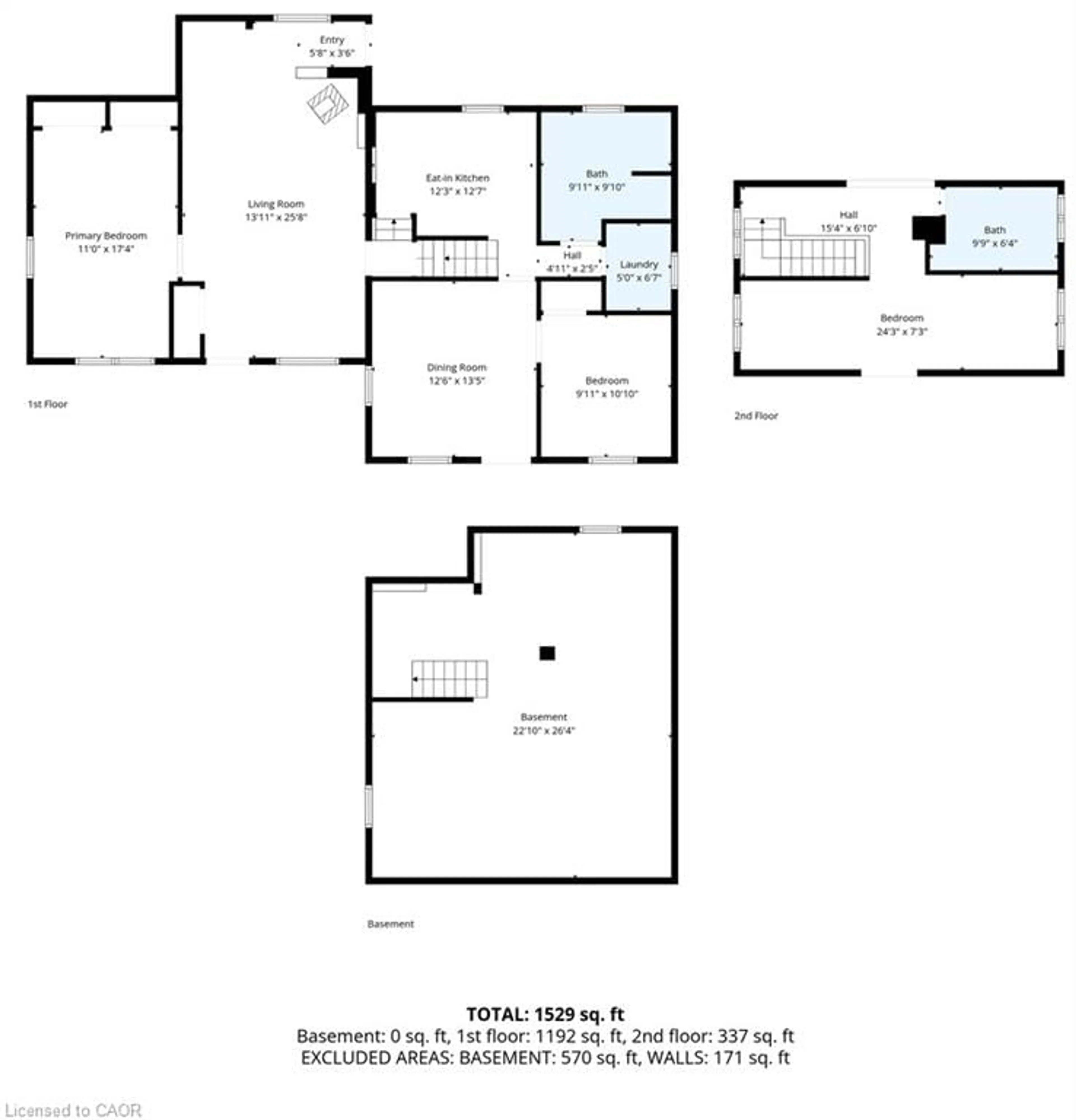 Floor plan for 1247 Old Highway 8, Hamilton Ontario L0R 1Z0