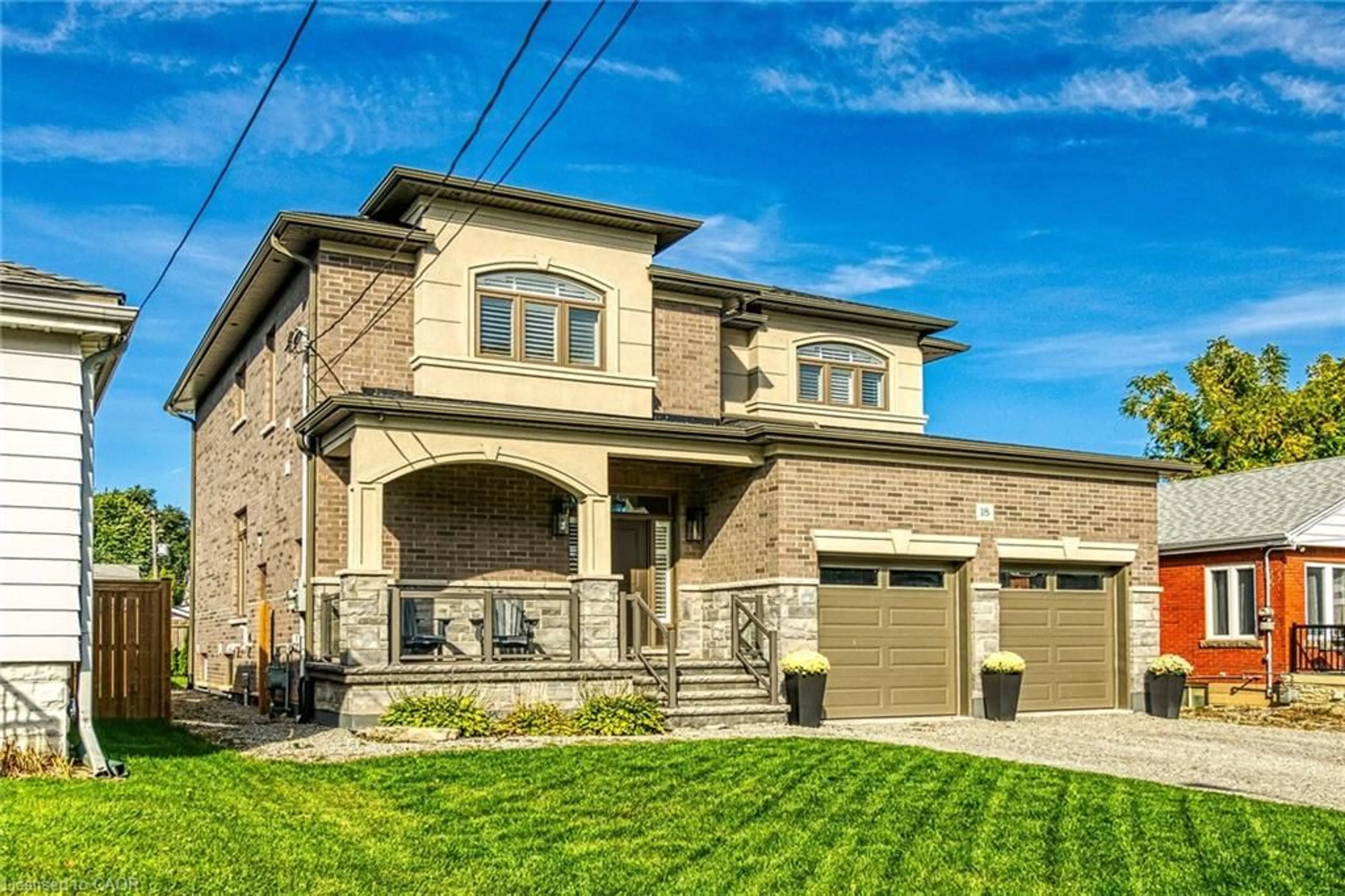 Home with brick exterior material, street for 18 David Ave, Hamilton Ontario L9A 3V1
