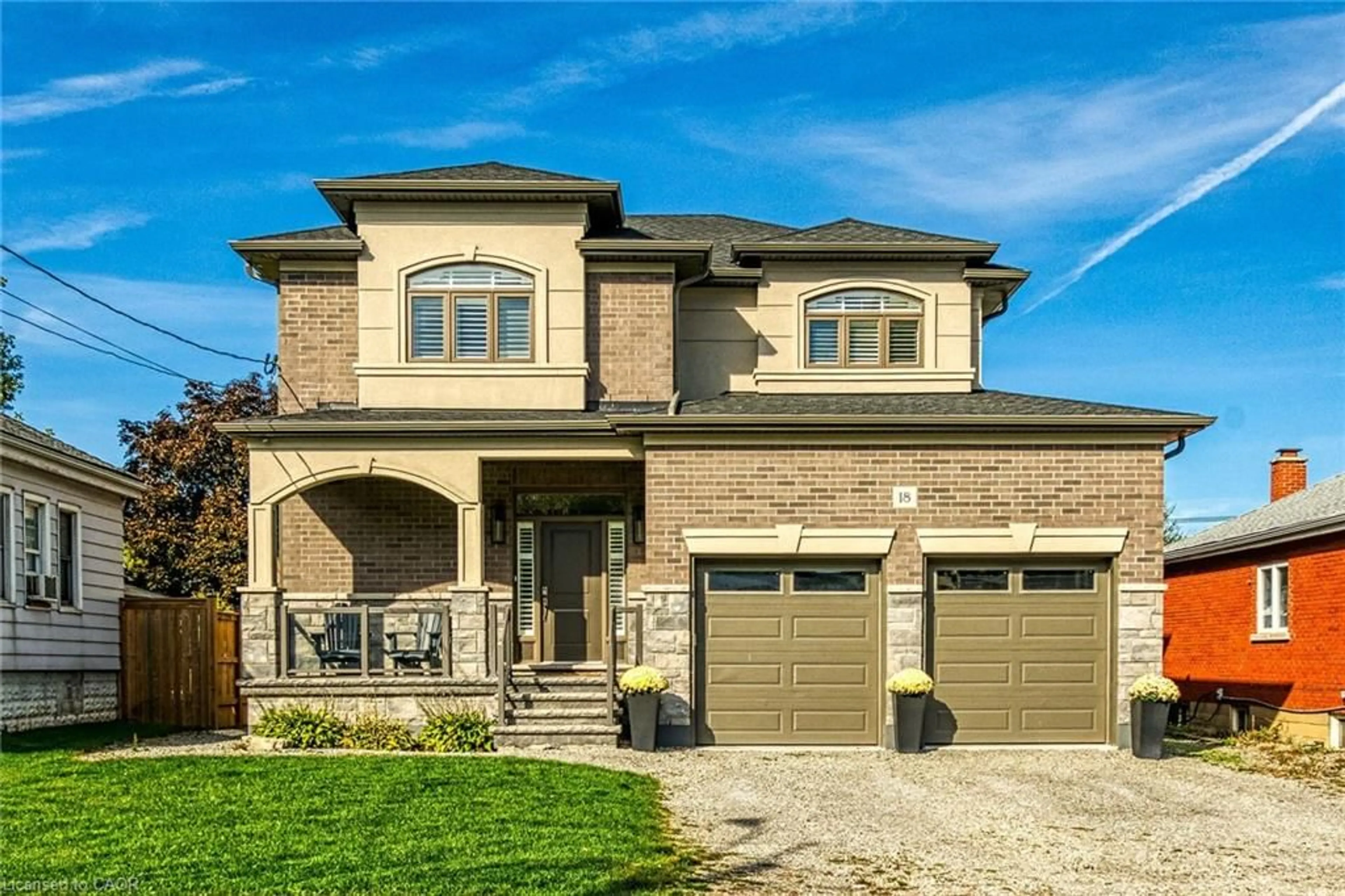 Home with brick exterior material, street for 18 David Ave, Hamilton Ontario L9A 3V1