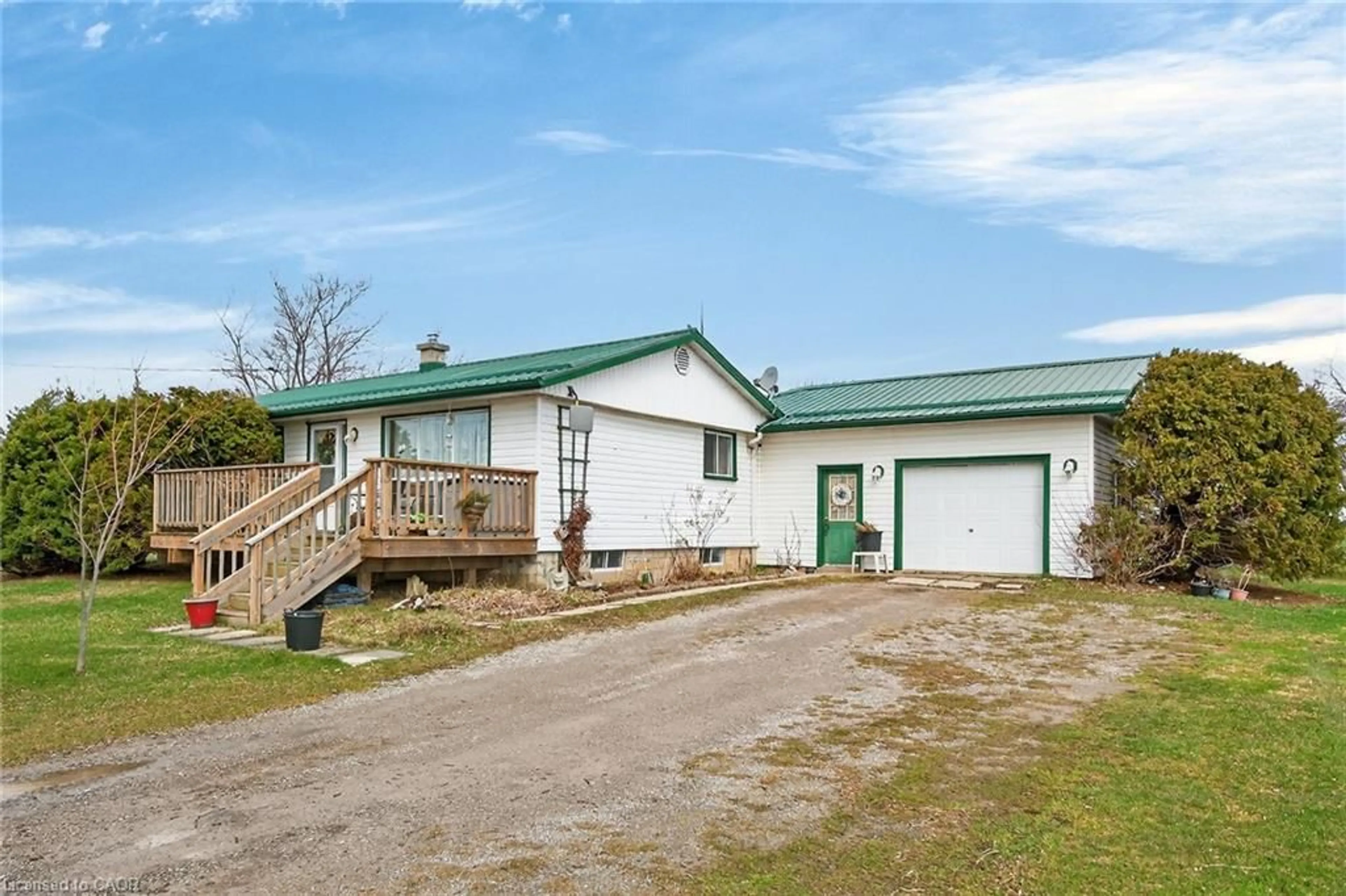 A pic from outside/outdoor area/front of a property/back of a property/a pic from drone, unknown for 1057 Concession 4 Rd, Fisherville Ontario N0A 1G0