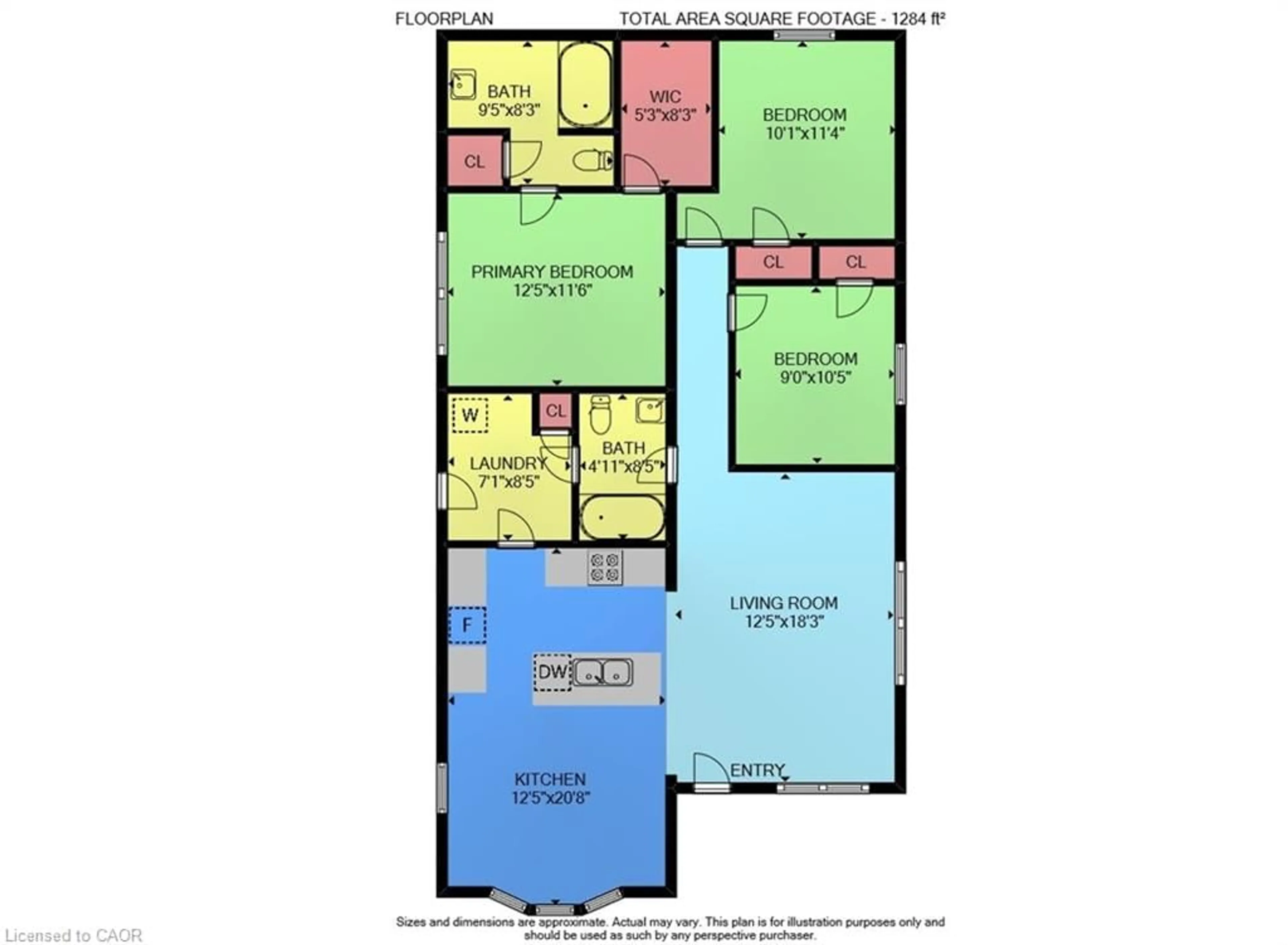 Floor plan for 3033 Townline Rd #107, Stevensville Ontario L0S 1S1