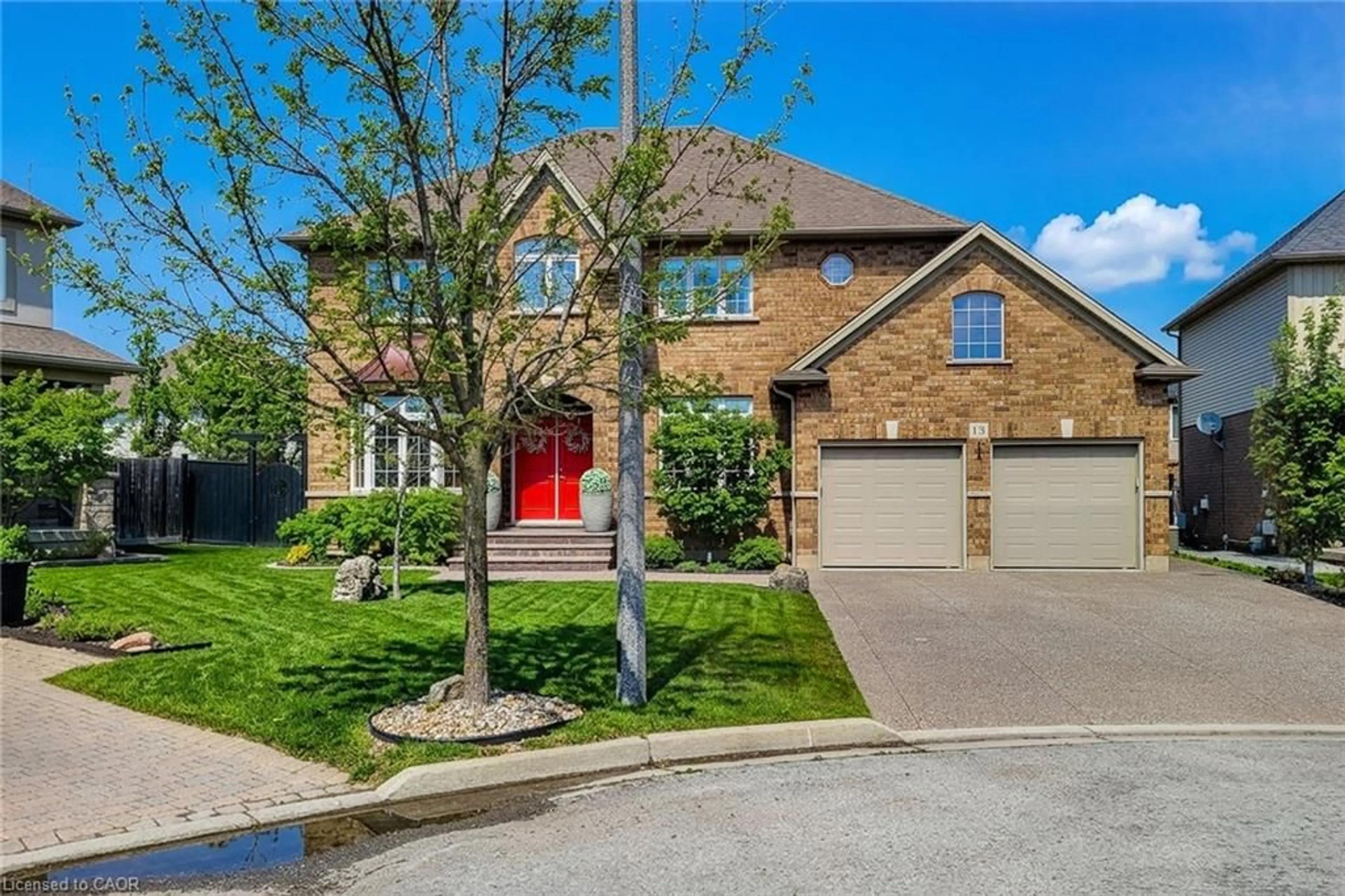 Home with brick exterior material, street for 13 Alex Grant Pl, St. Catharines Ontario L2P 0A2