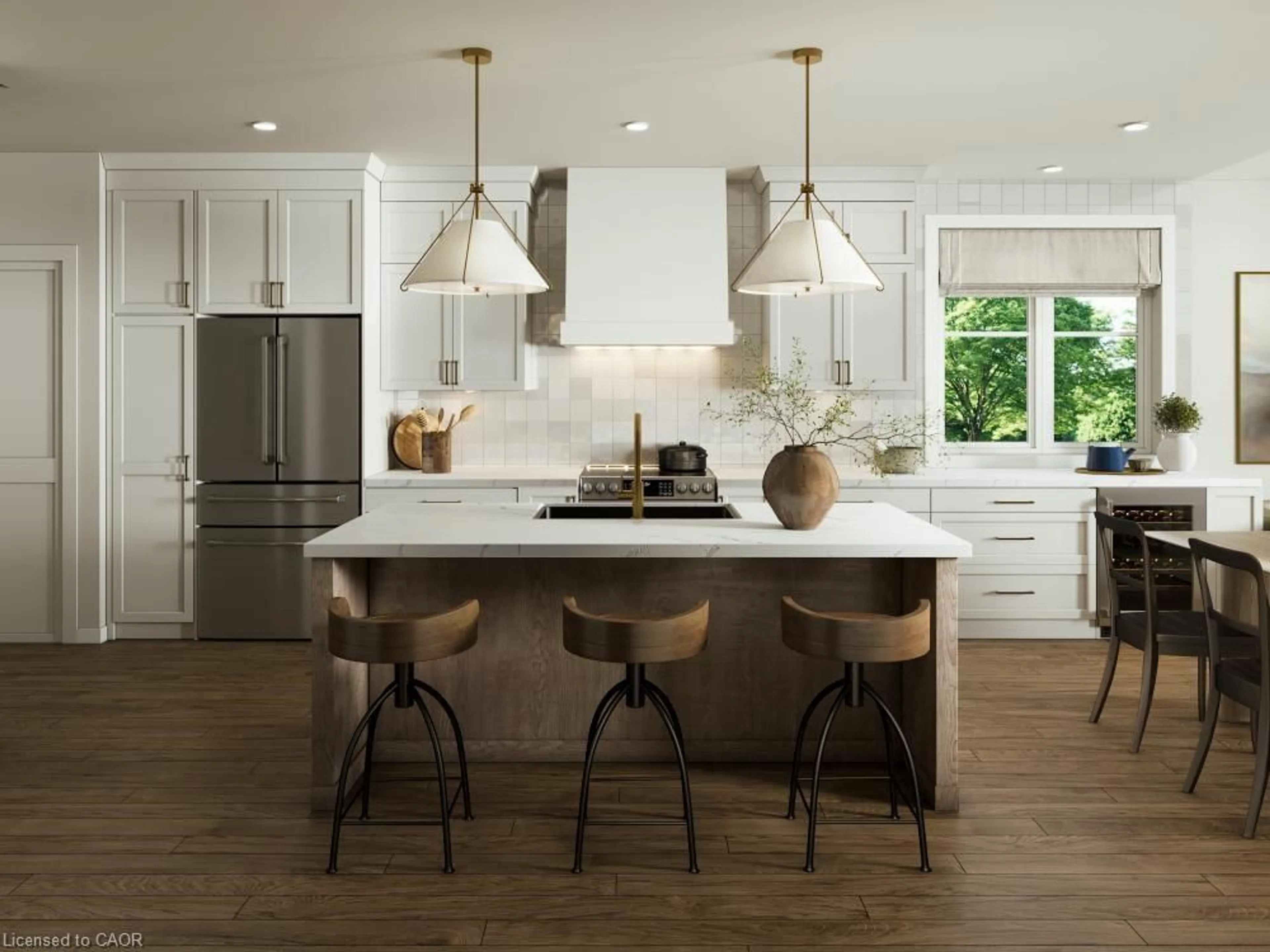 Contemporary kitchen, unknown for 19 Quibell Lane #17, Elora Ontario N0B 1S0