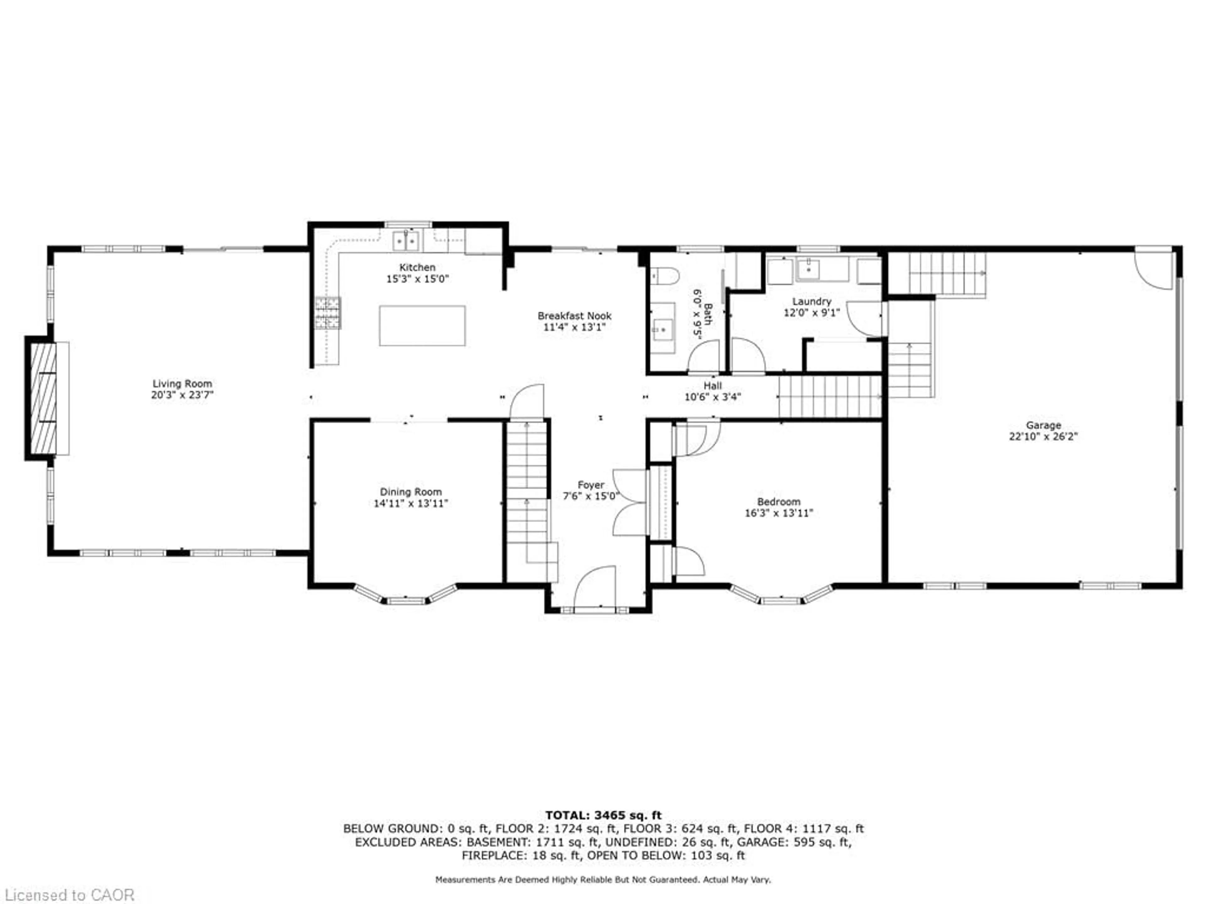 Floor plan for 2210 Highway 54, Caledonia Ontario N3W 1Y4