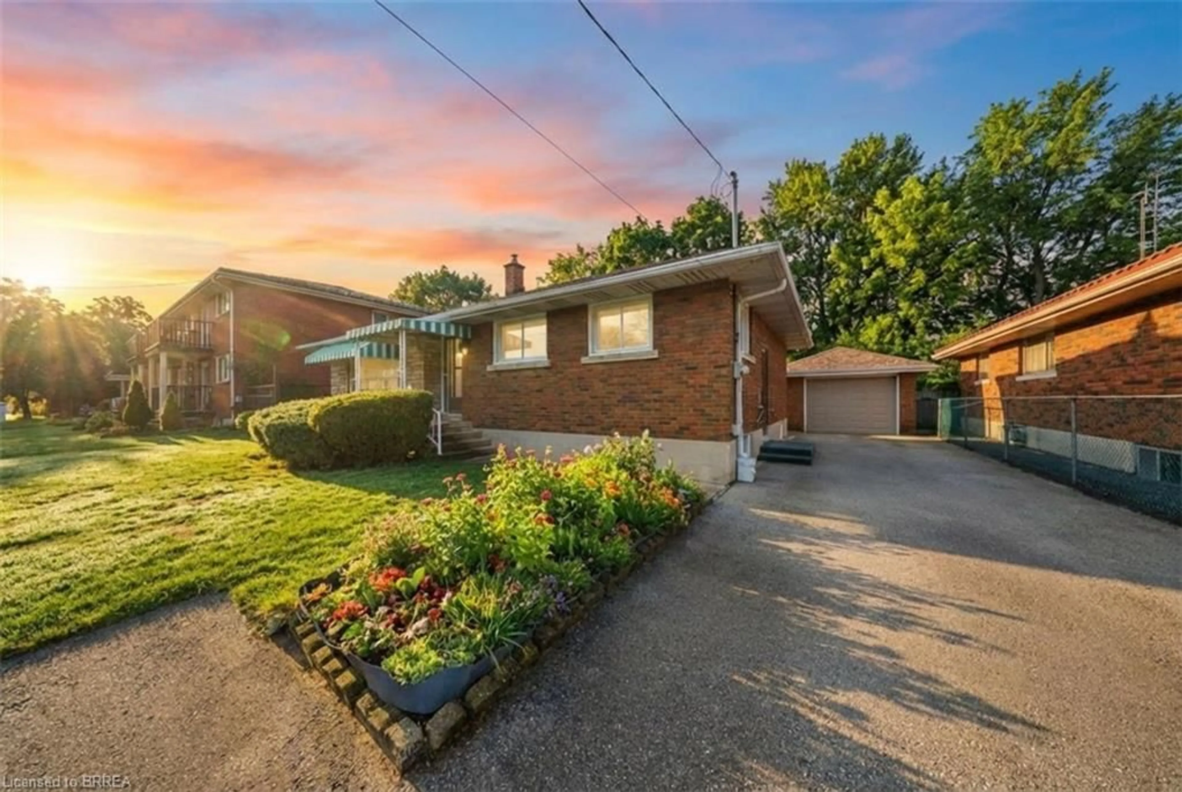 A pic from outside/outdoor area/front of a property/back of a property/a pic from drone, street for 51 Graham Ave, Brantford Ontario N3T 1C6