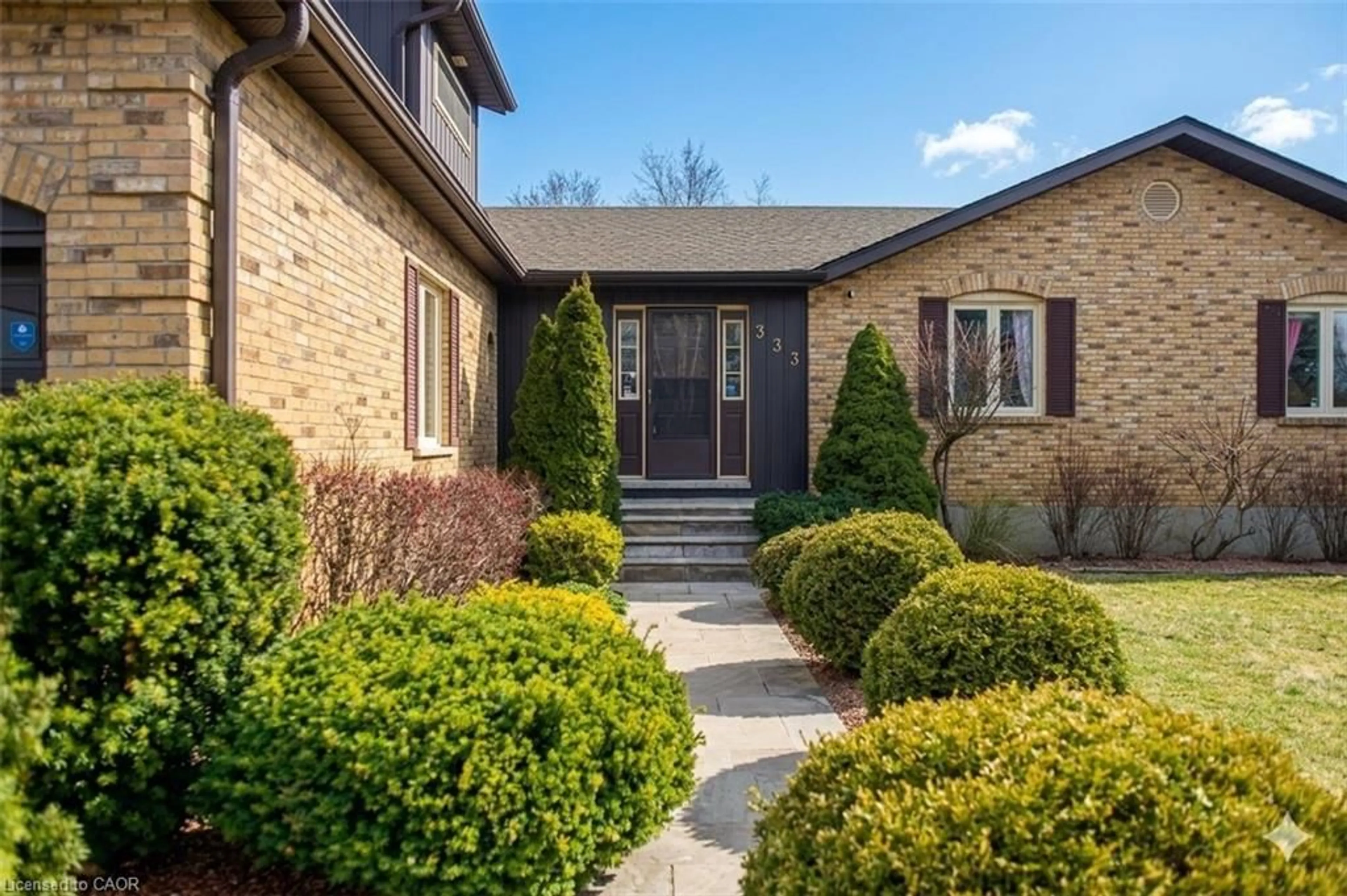 Home with brick exterior material, street for 333 6th Concession Rd, Cathcart Ontario N0E 1B0