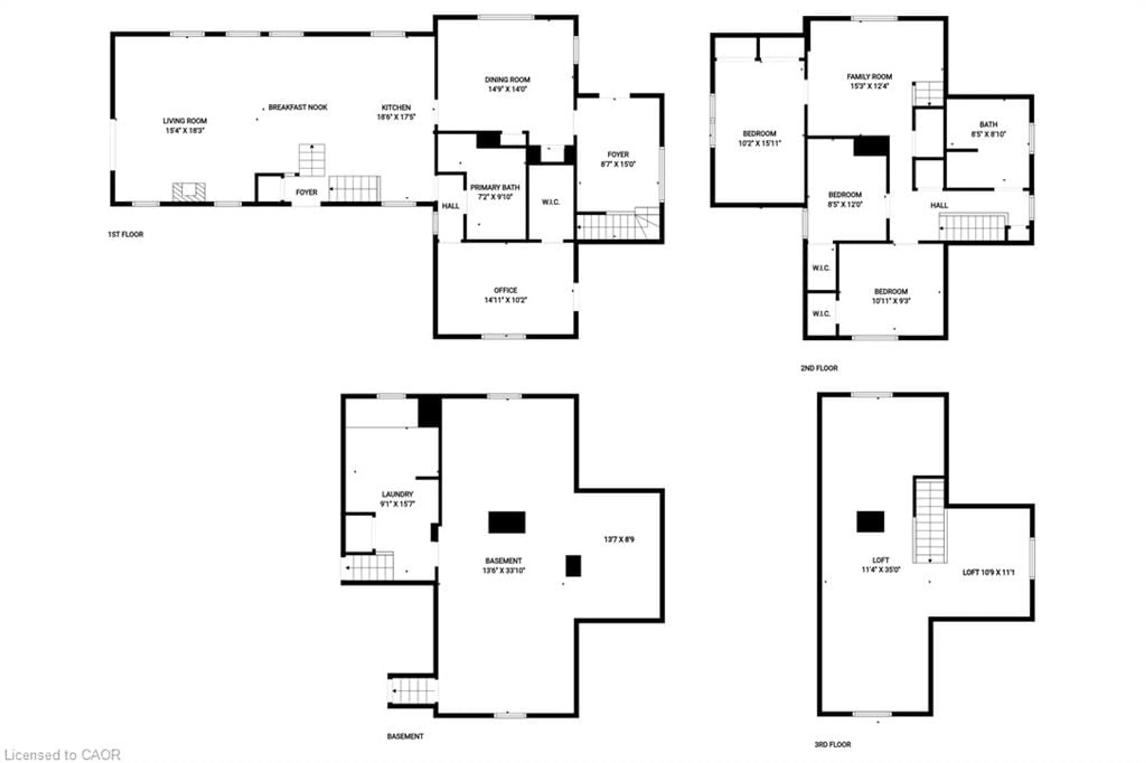 Floor plan for 120 Caithness St, Caledonia Ontario N3W 1C2