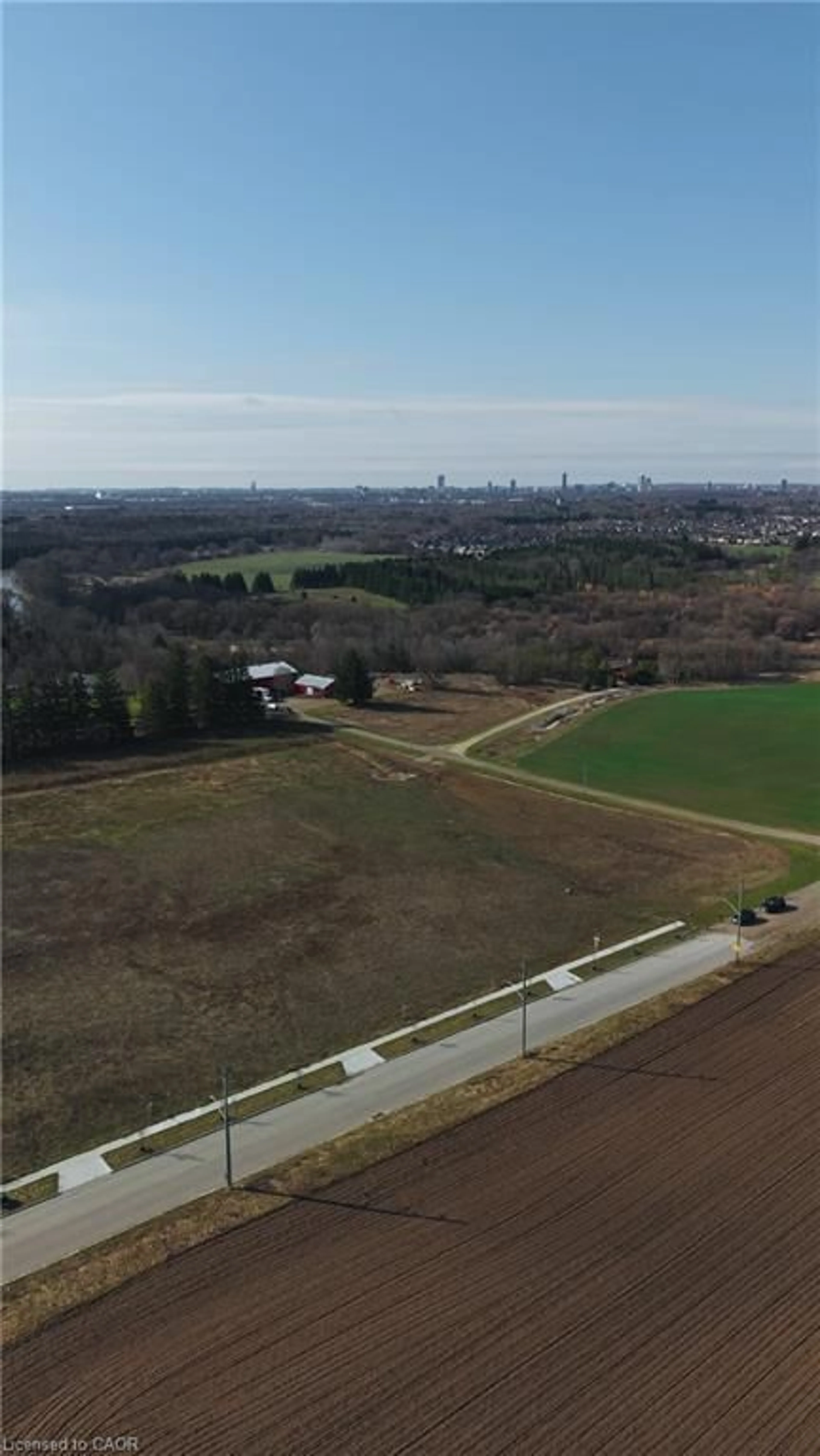 A pic from outside/outdoor area/front of a property/back of a property/a pic from drone, water/lake/river/ocean view for 1070 Snyders Flats Rd, Bloomingdale Ontario N0B 1K0