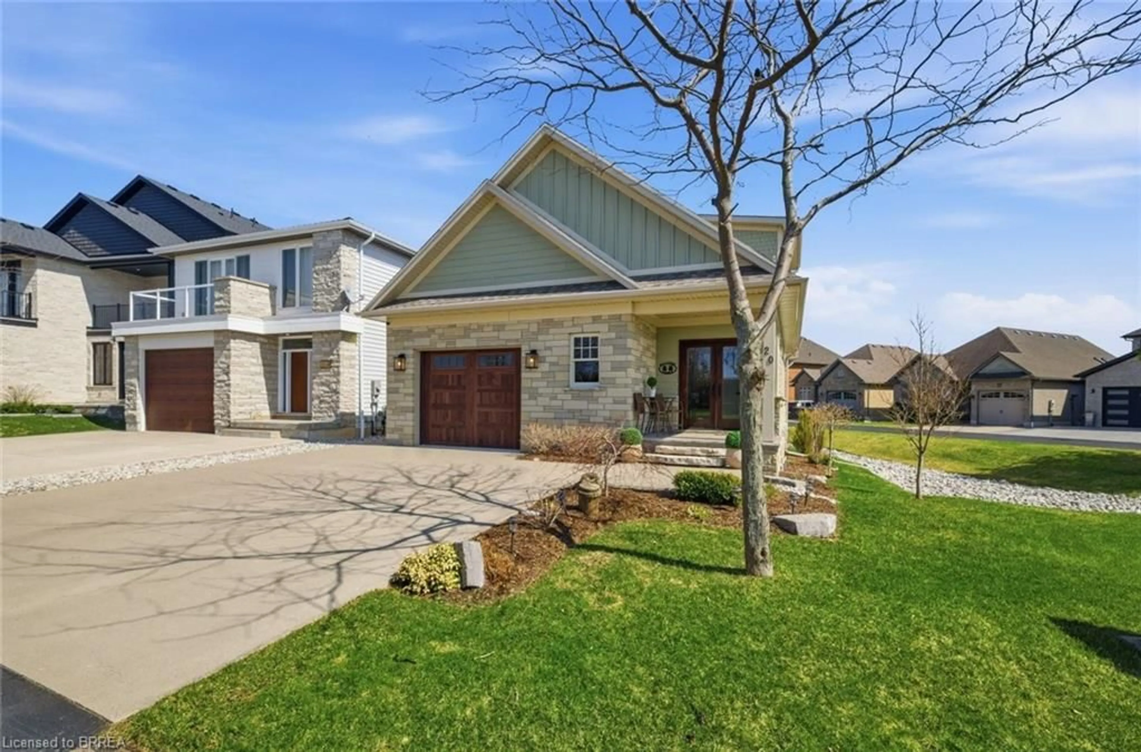 Home with brick exterior material, street for 80 New Lakeshore Rd #20, Port Dover Ontario N0A 1N8