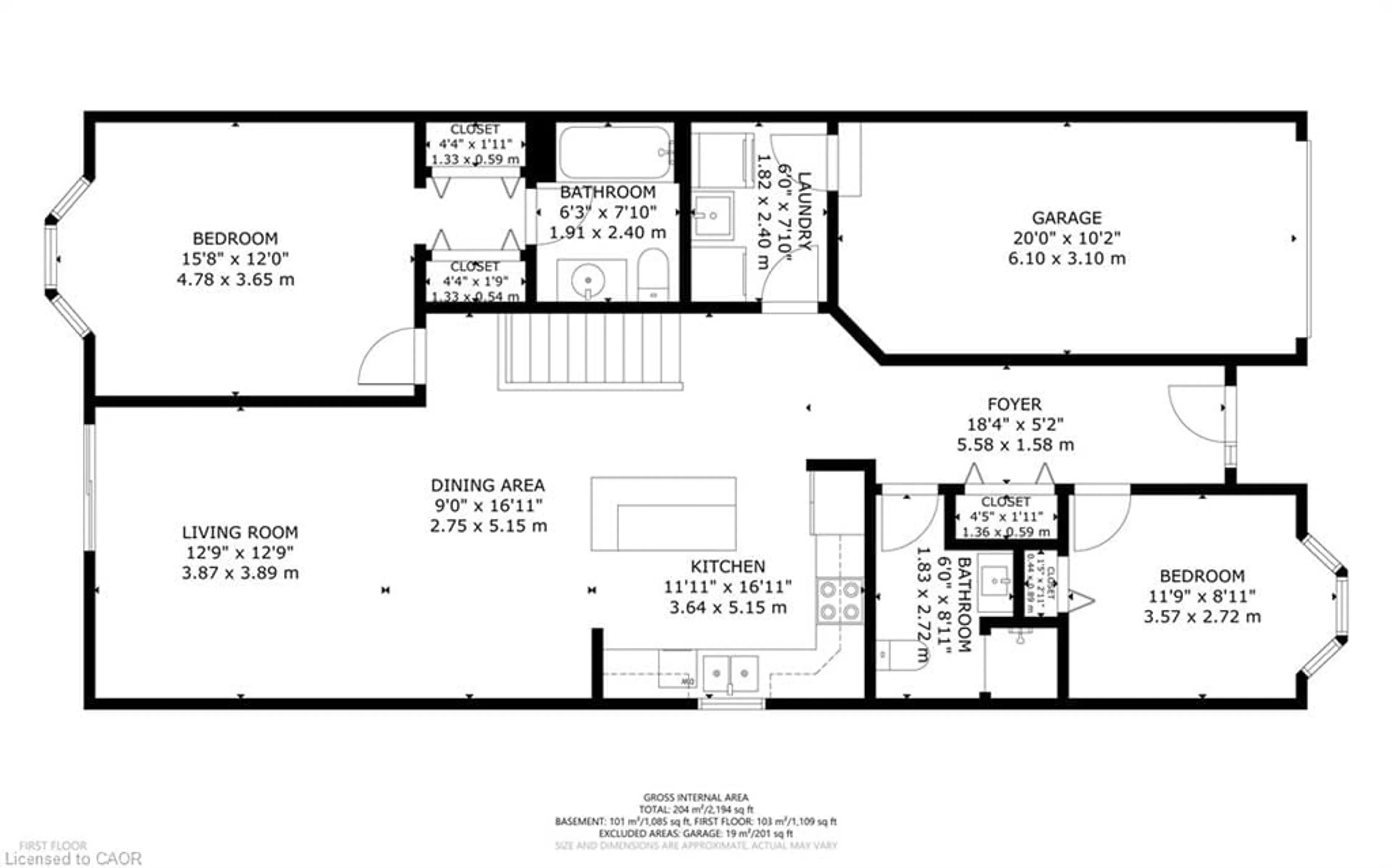 Floor plan for 19 Somerset Dr #16, Port Dover Ontario N0A 1N7
