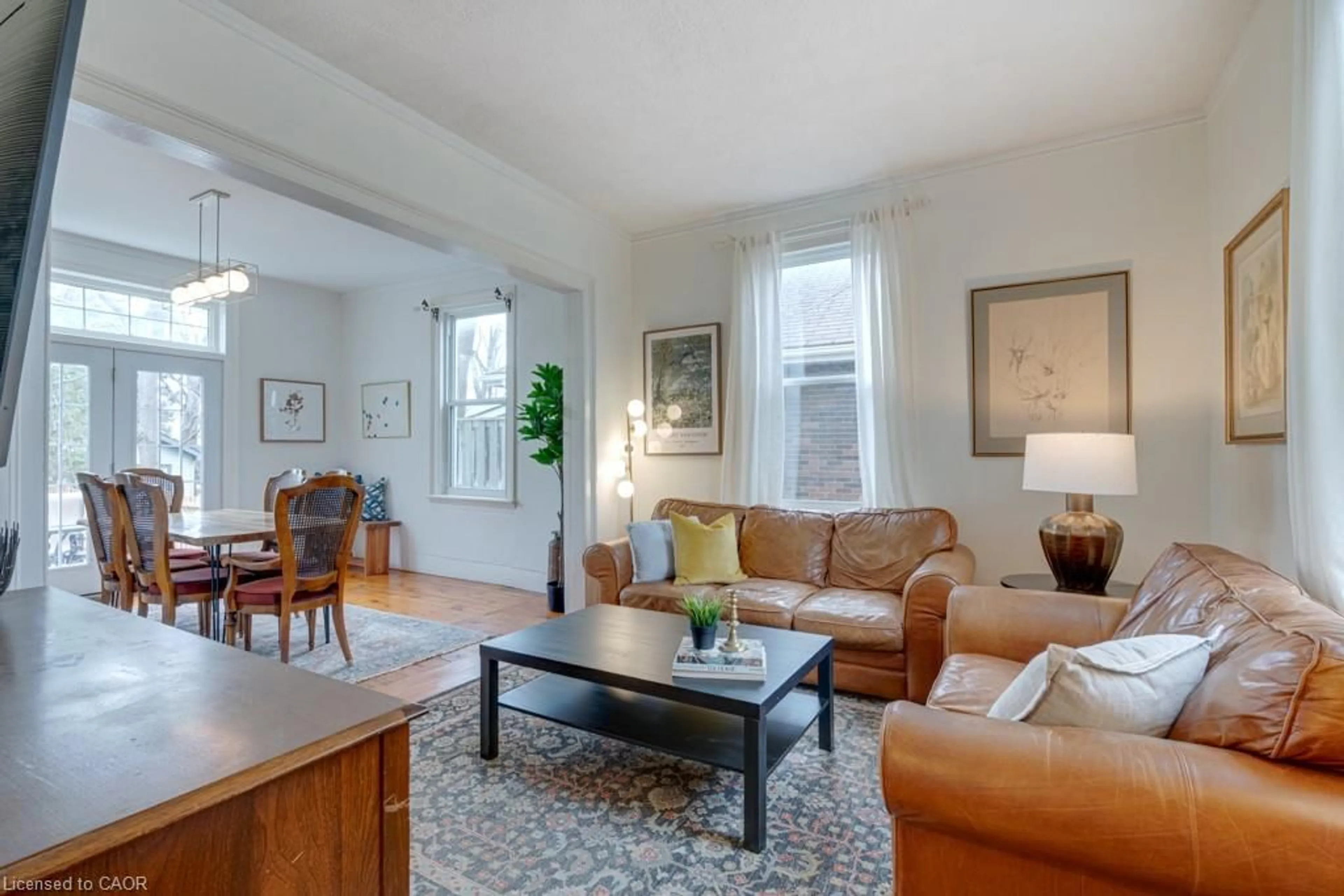 Living room with furniture, unknown for 10 Badenoch St, Morriston Ontario N0B 2C0