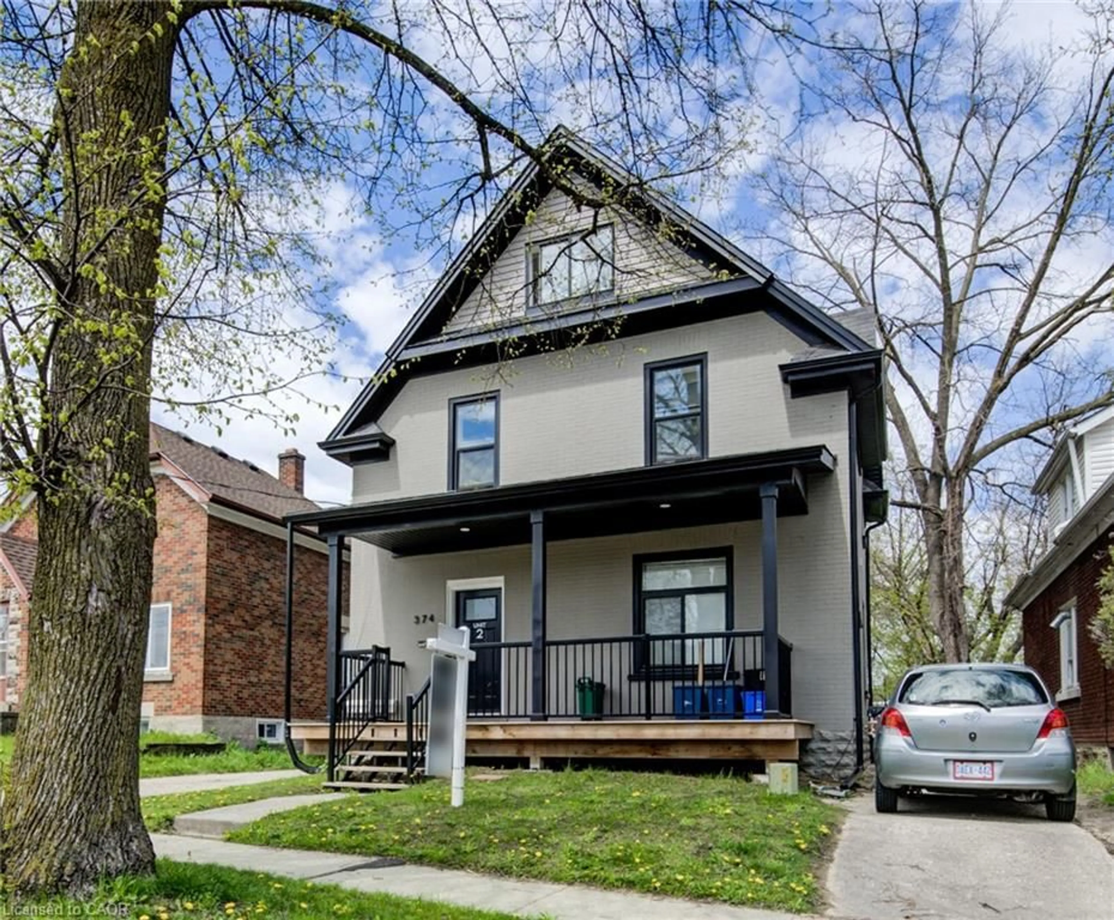 Home with brick exterior material, street for 374 Louisa St, Kitchener Ontario N2H 5N4