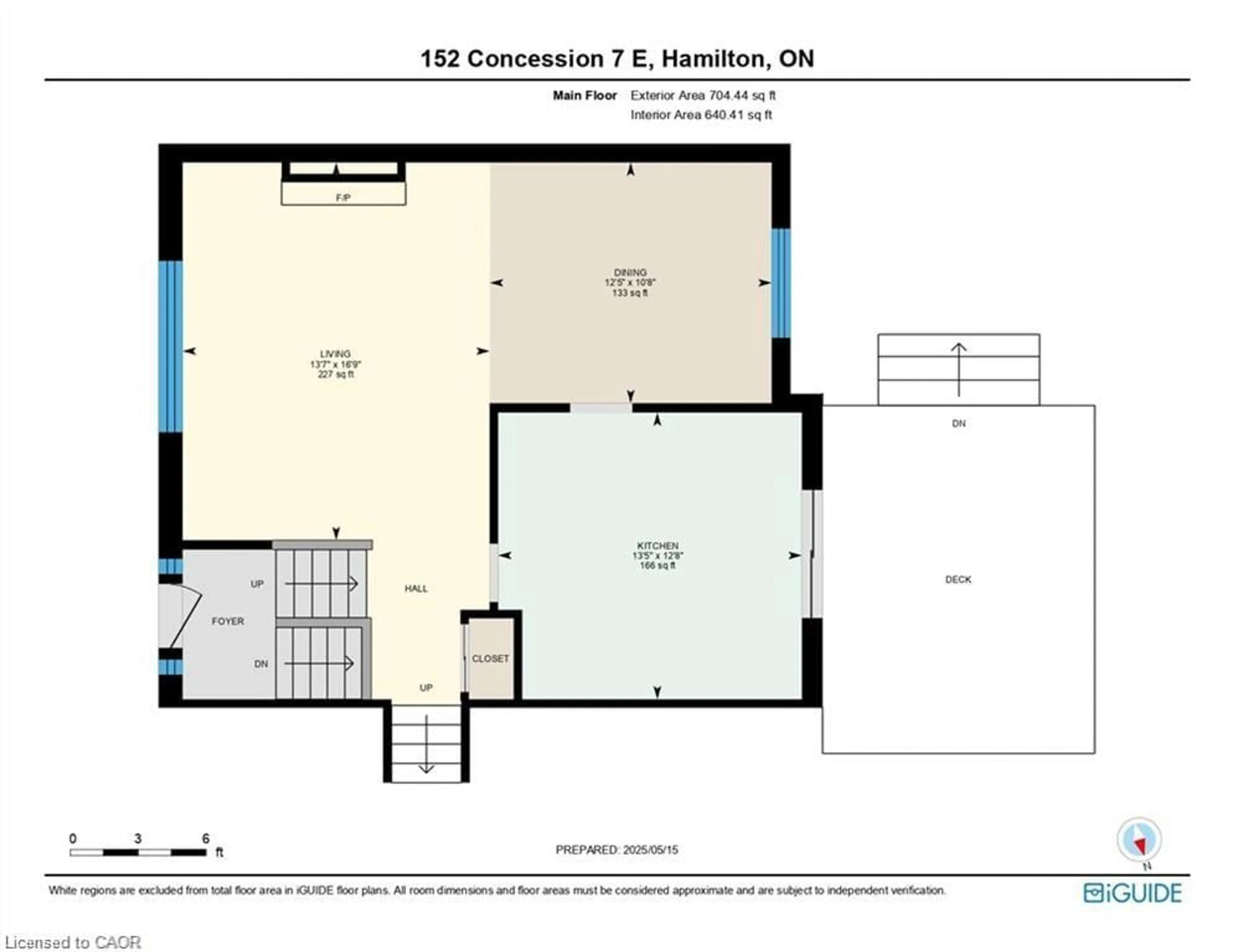 Floor plan for 152 7th Concession Rd, Flamborough Ontario L0R 1V0