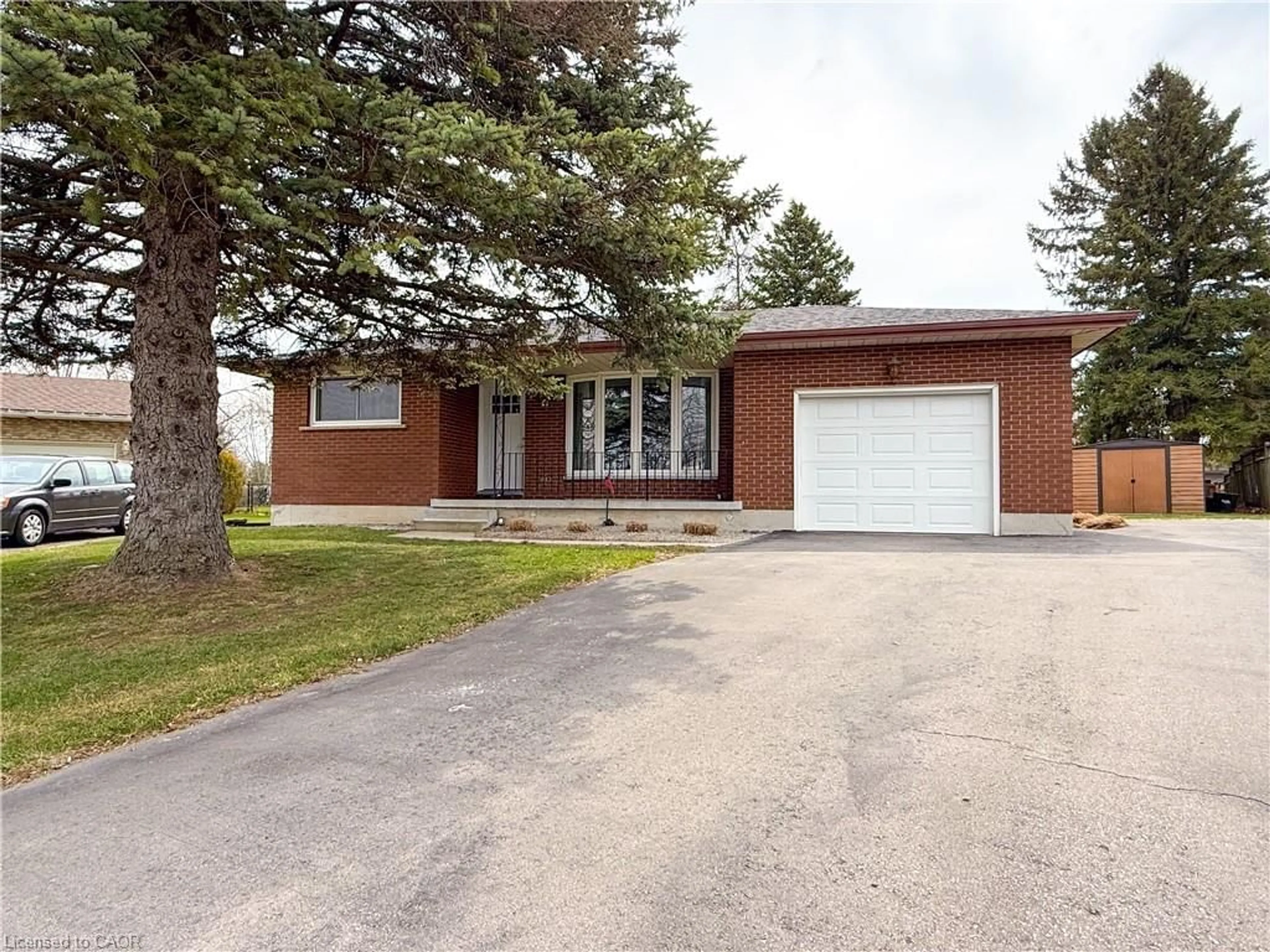 Home with brick exterior material, street for 14 Orchard Cres, Waterford Ontario N0E 1Y0