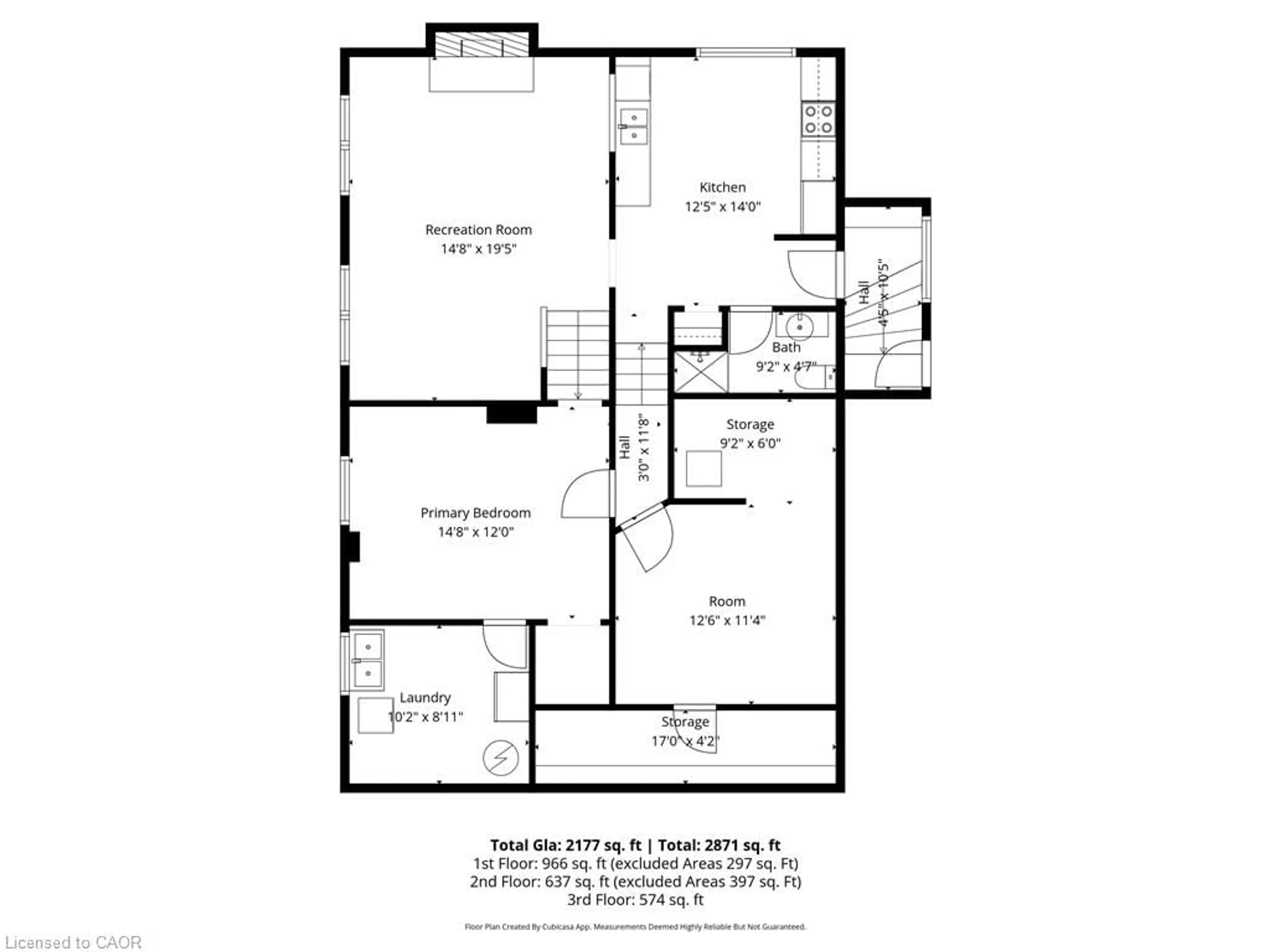 Floor plan for 14 Orchard Cres, Waterford Ontario N0E 1Y0