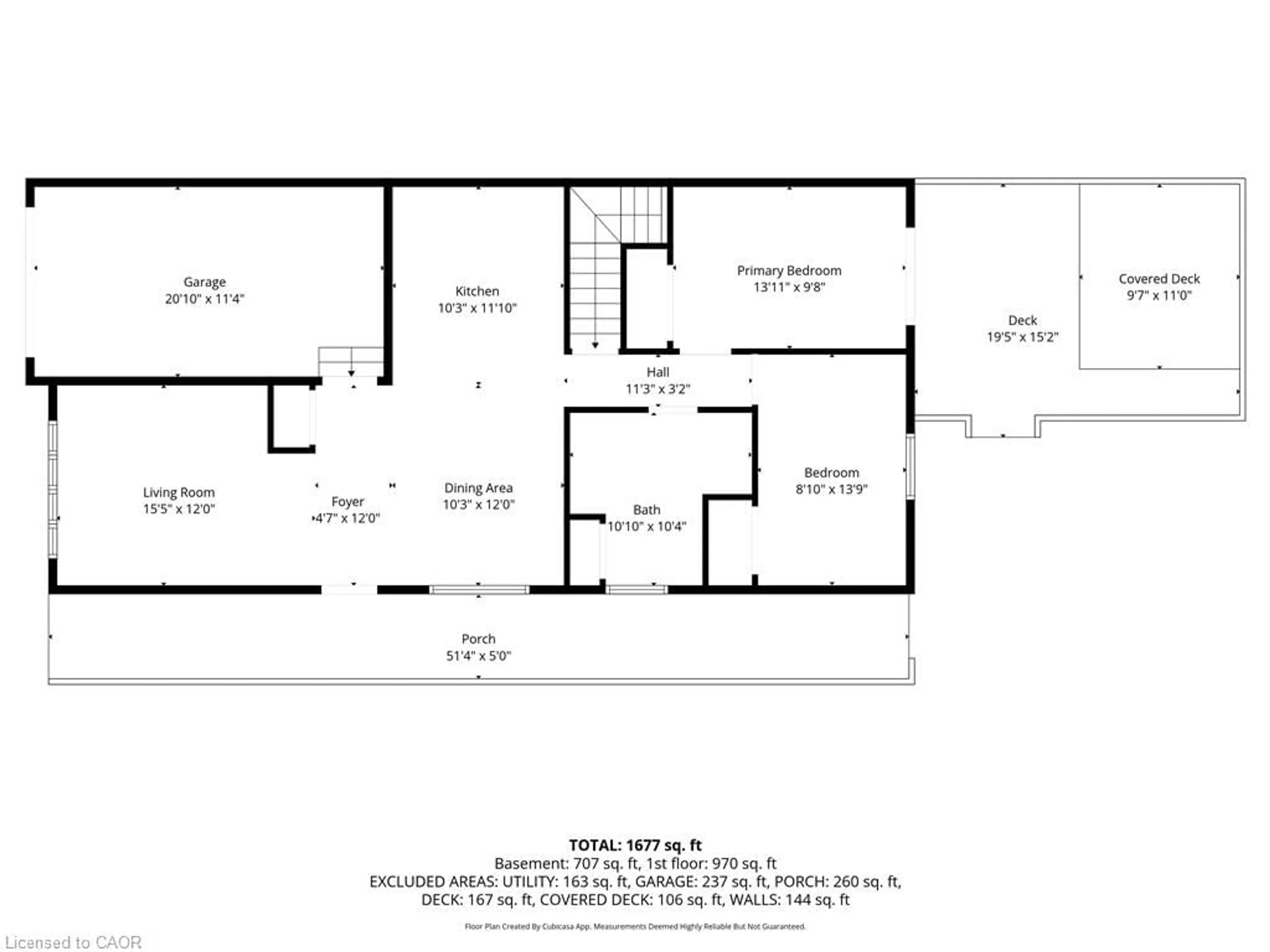 Floor plan for 19B Dundas St, Paris Ontario N3L 1E9