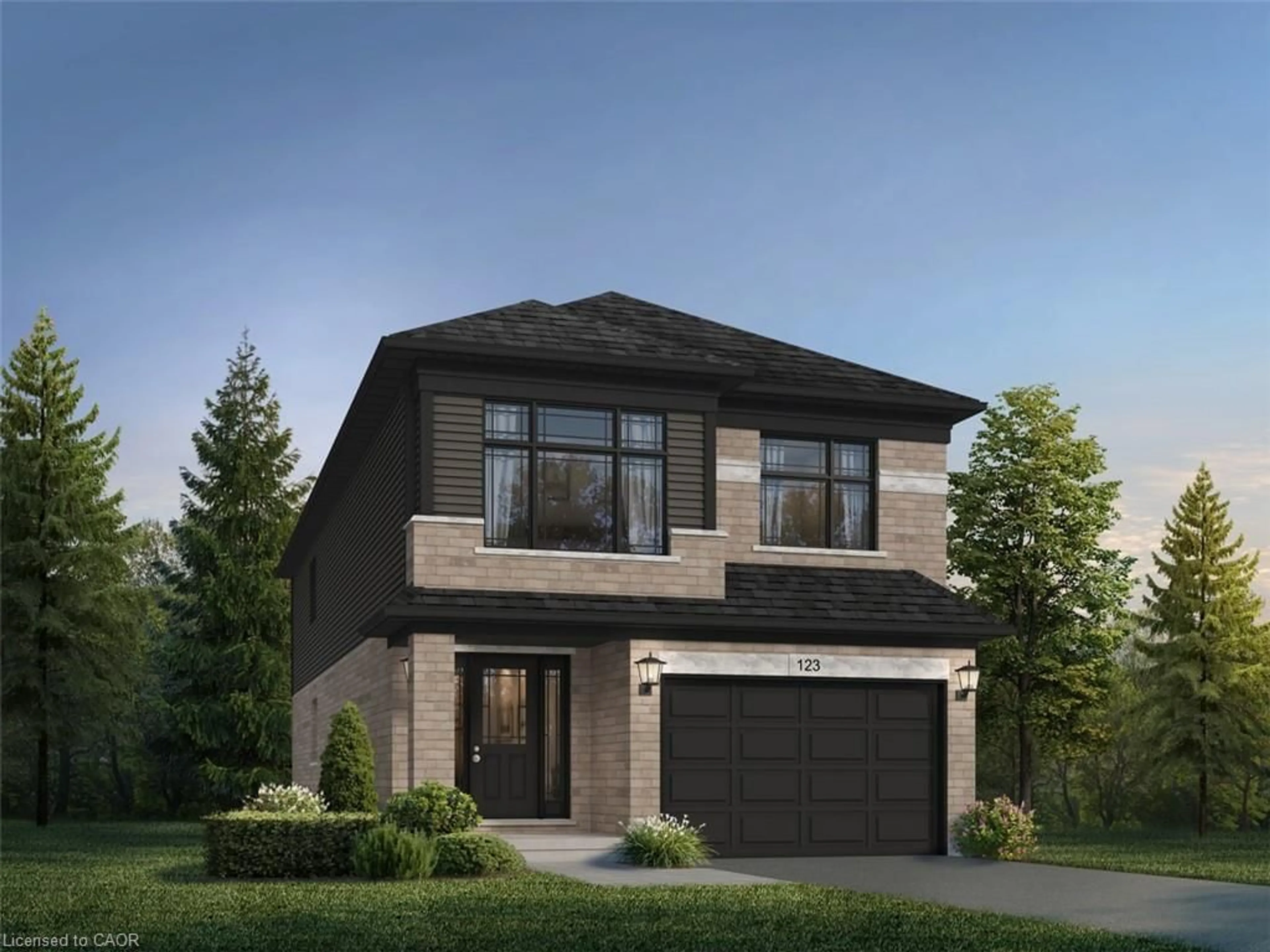 Home with brick exterior material, street for LOT 24 Grange Rd, Guelph Ontario N1E 6N8