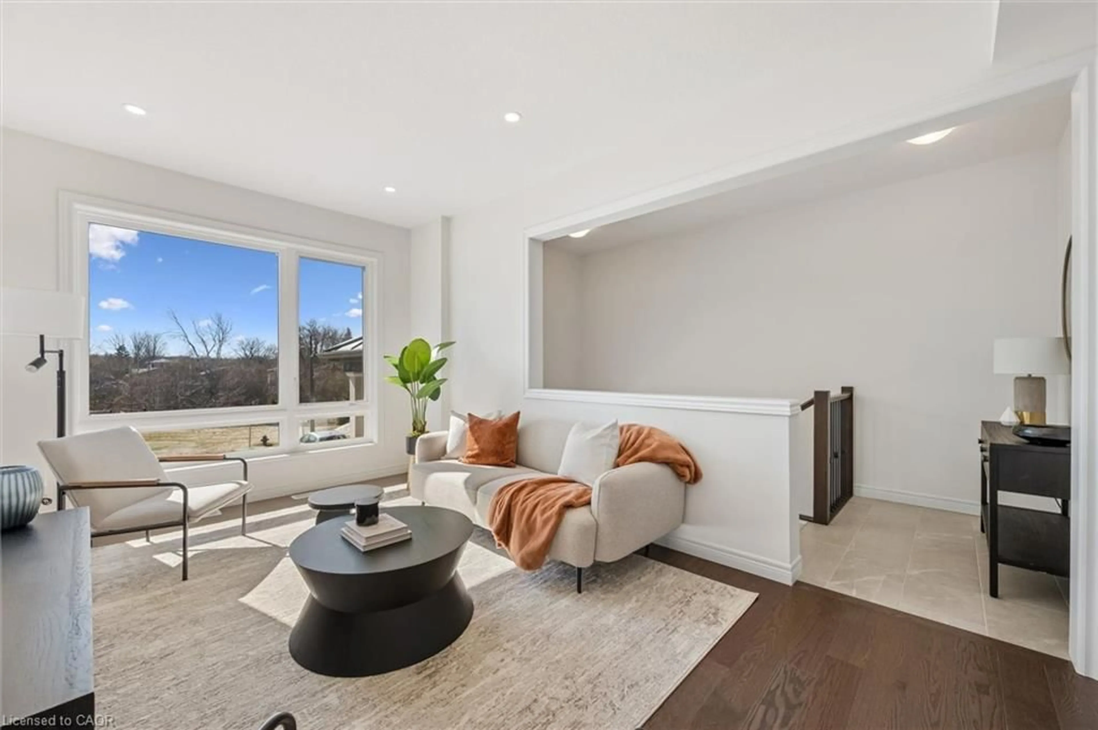 Living room with furniture, unknown for 21 Sora Lane, Guelph Ontario N1E 0T4