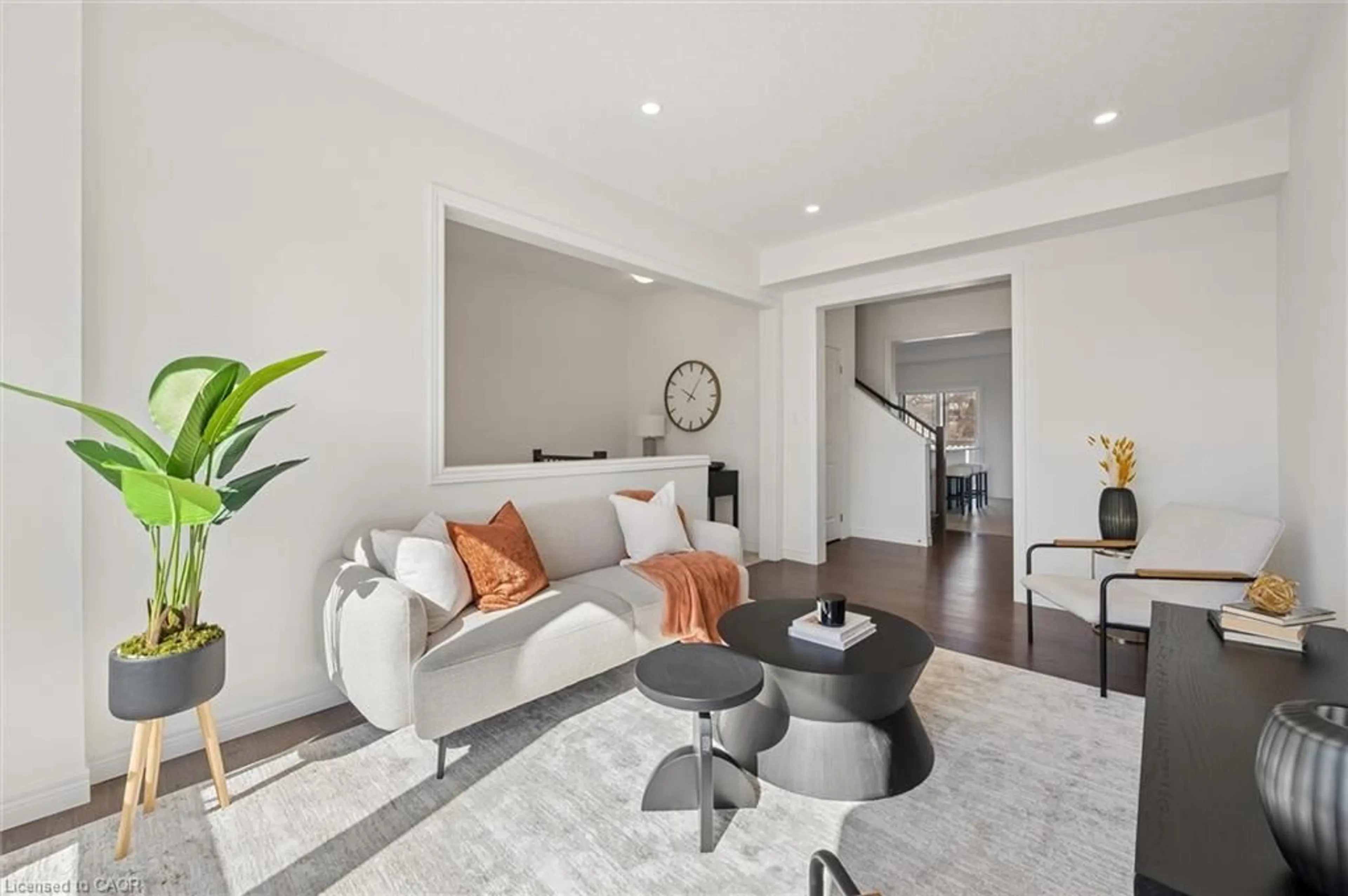 Living room with furniture, unknown for 21 Sora Lane, Guelph Ontario N1E 0T4