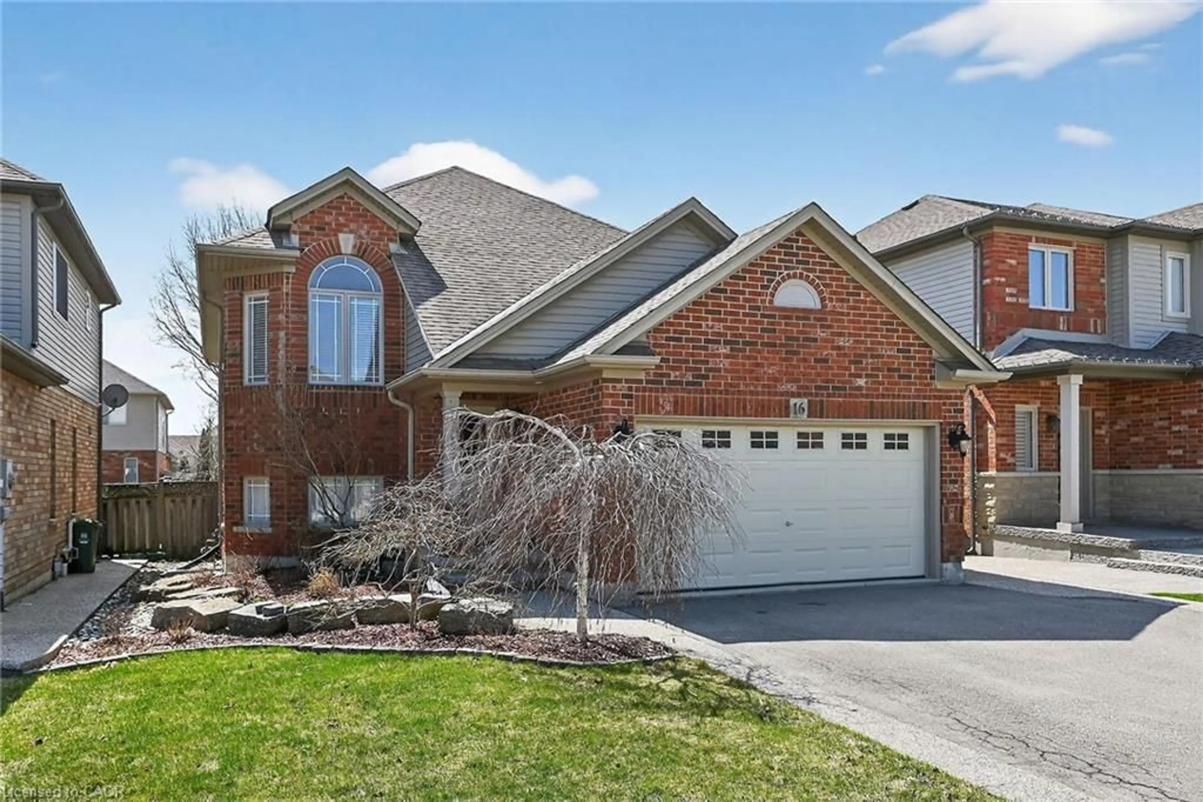 Home with brick exterior material, street for 16 Downing St, Binbrook Ontario L0R 1C0