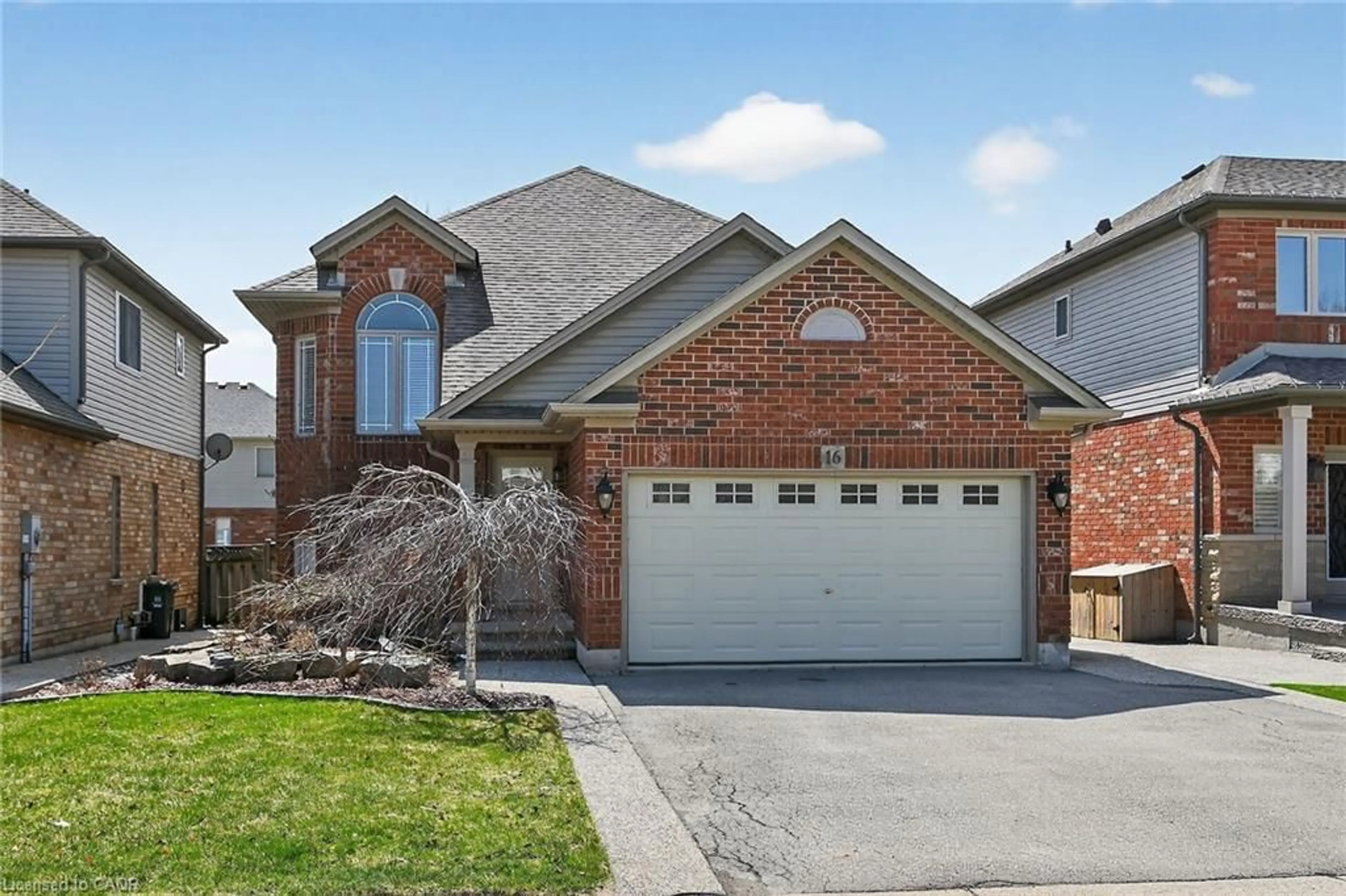 Home with brick exterior material, street for 16 Downing St, Binbrook Ontario L0R 1C0