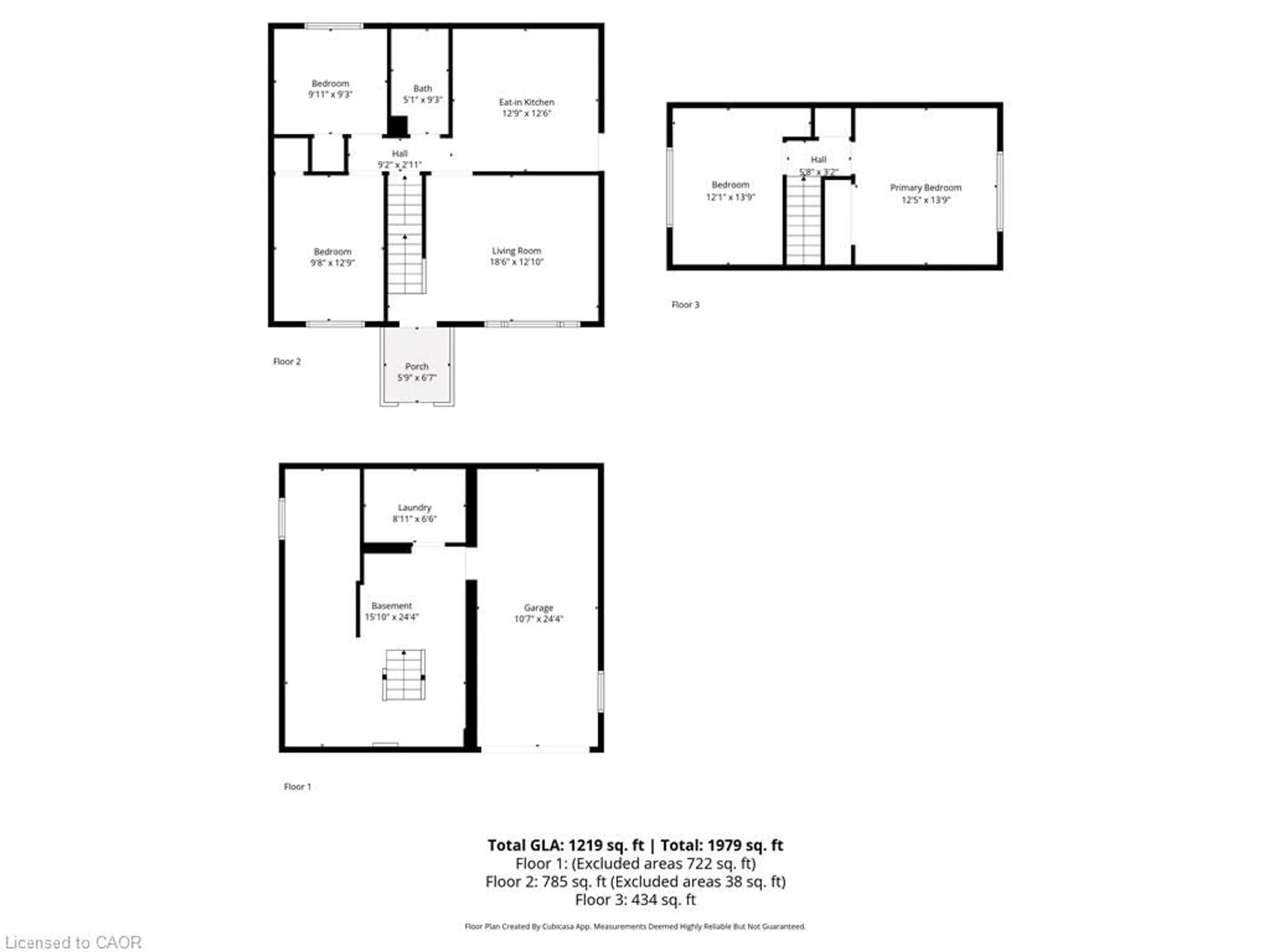 Floor plan for 62 Brentwood Dr, Stoney Creek Ontario L8G 2W8