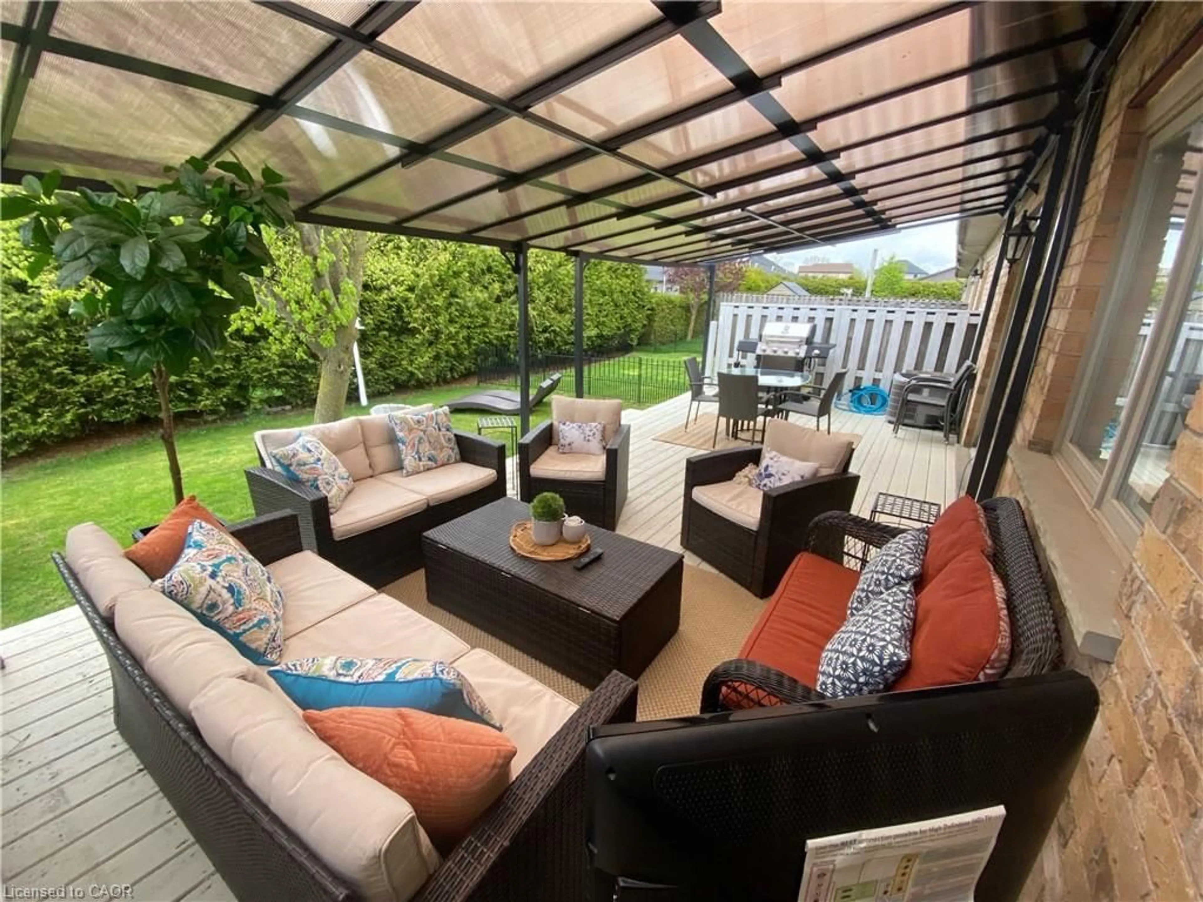 Patio, water/lake/river/ocean view for 291 Bamford Dr, Listowel Ontario N1W 3V2