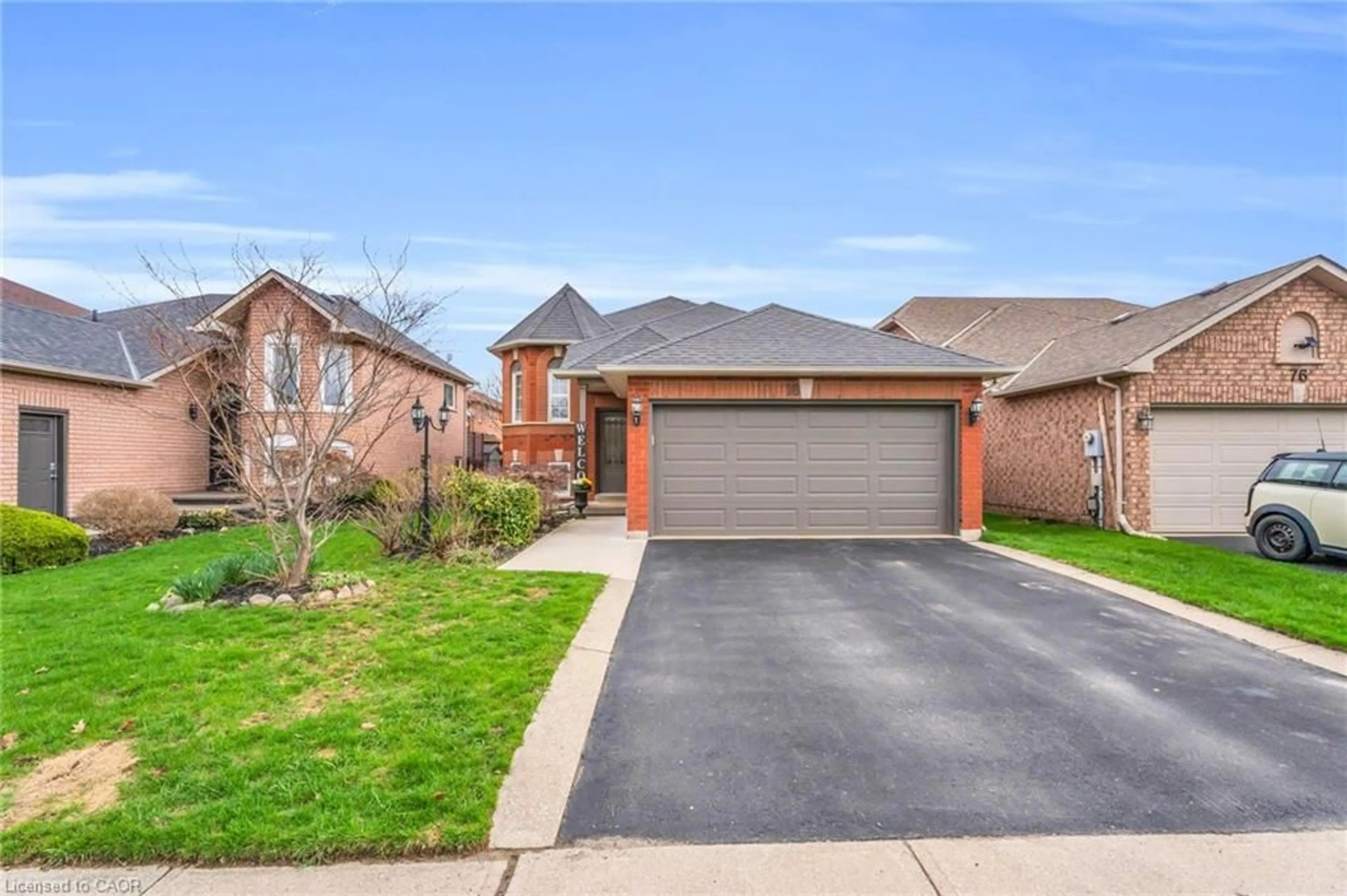 Home with brick exterior material, street for 78 Harley Ave, Georgetown Ontario L7G 5R8