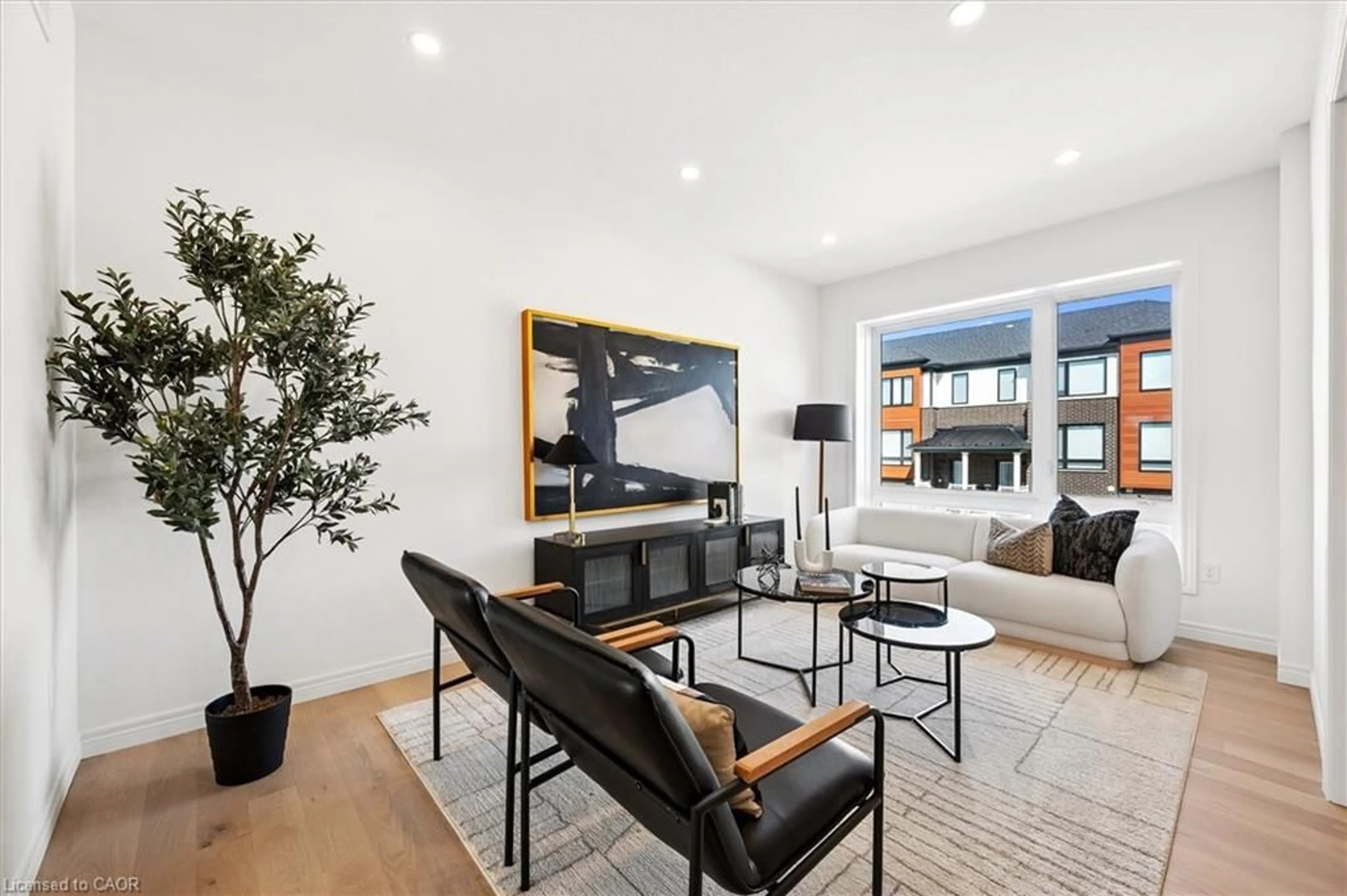 Living room with furniture, unknown for 14 Sora Lane, Guelph Ontario N1E 0T4