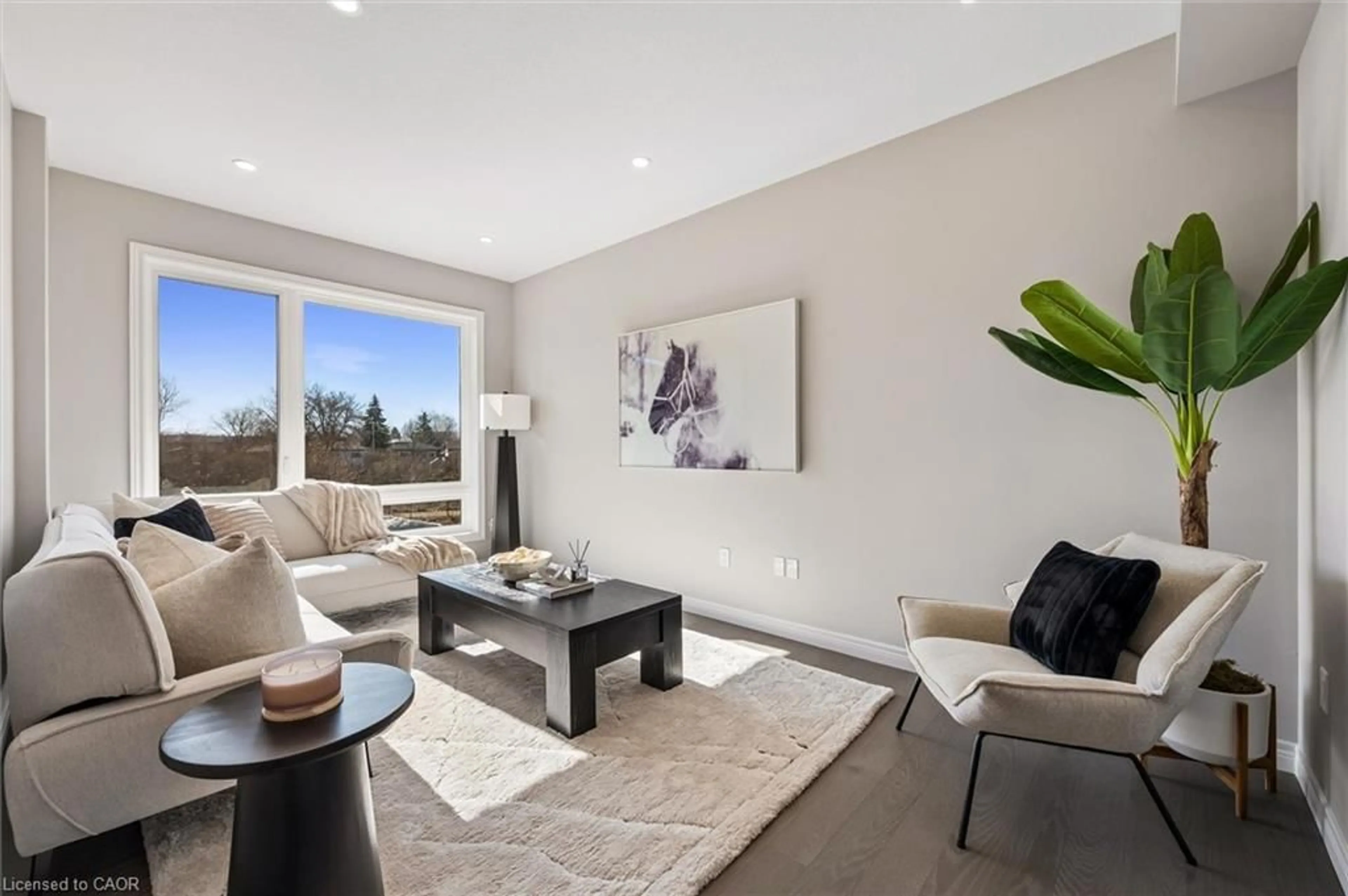 Living room with furniture, unknown for 23 Sora Lane, Guelph Ontario N1E 0T4