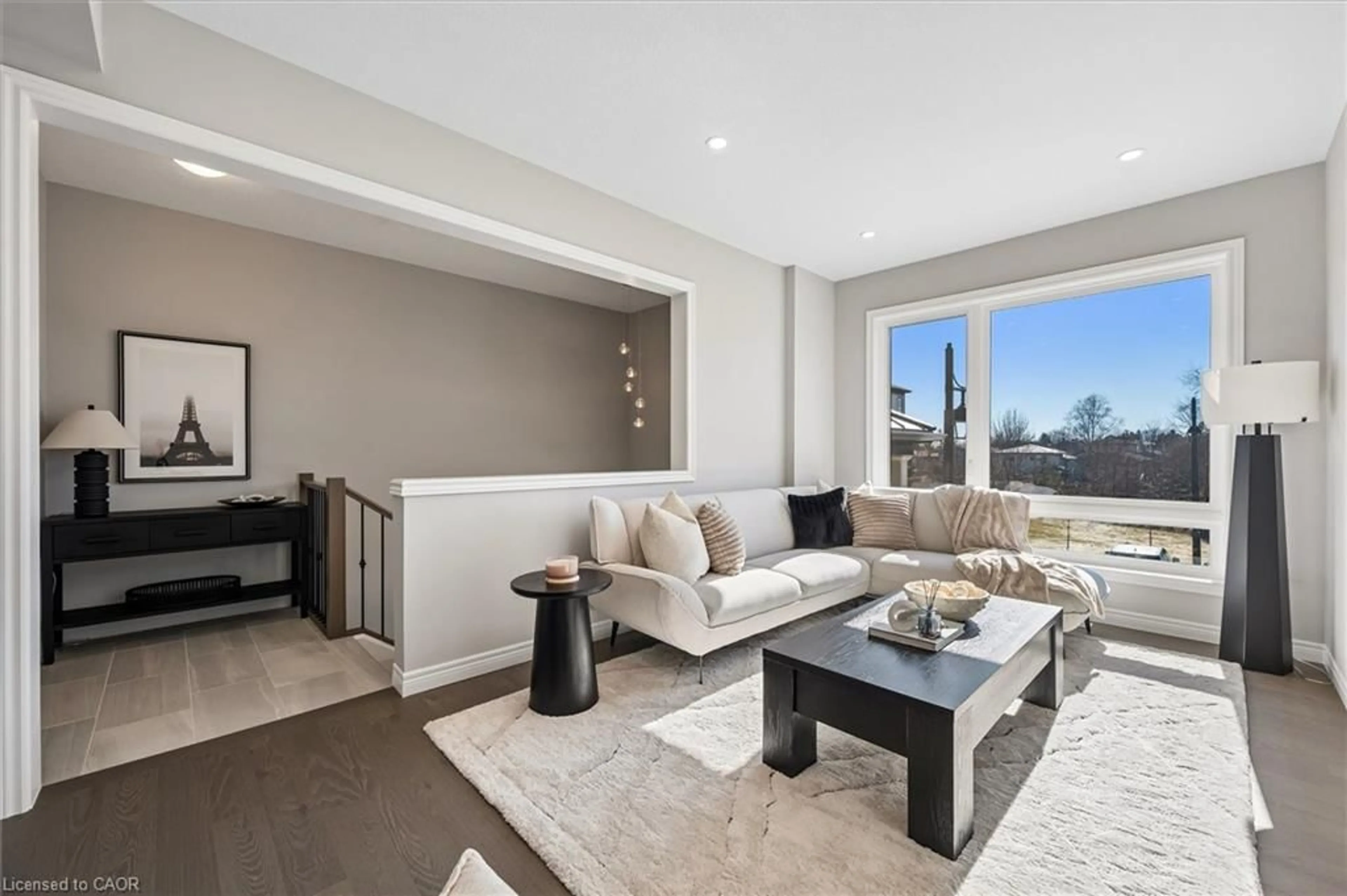 Living room with furniture, unknown for 23 Sora Lane, Guelph Ontario N1E 0T4