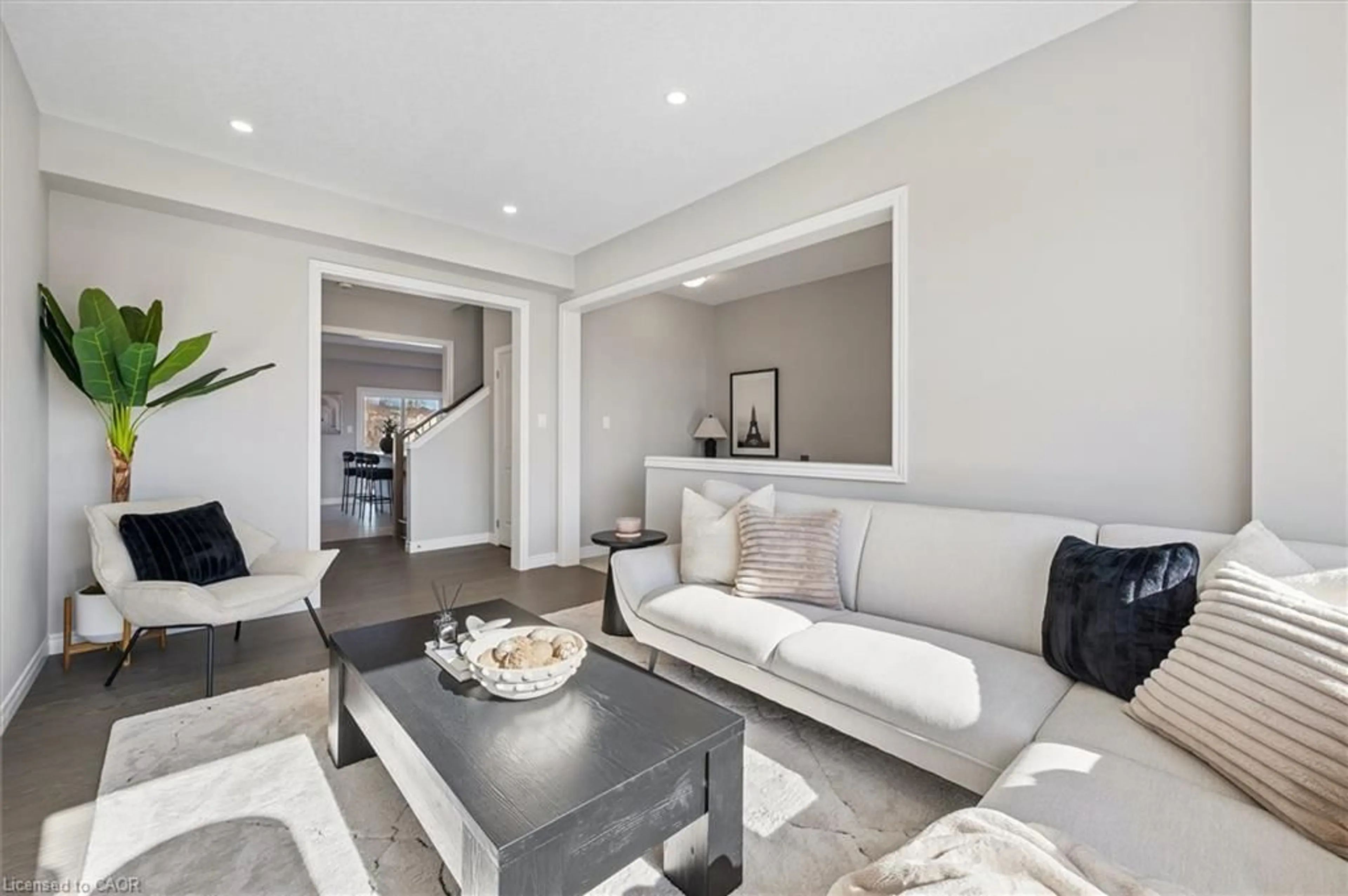 Living room with furniture, unknown for 23 Sora Lane, Guelph Ontario N1E 0T4