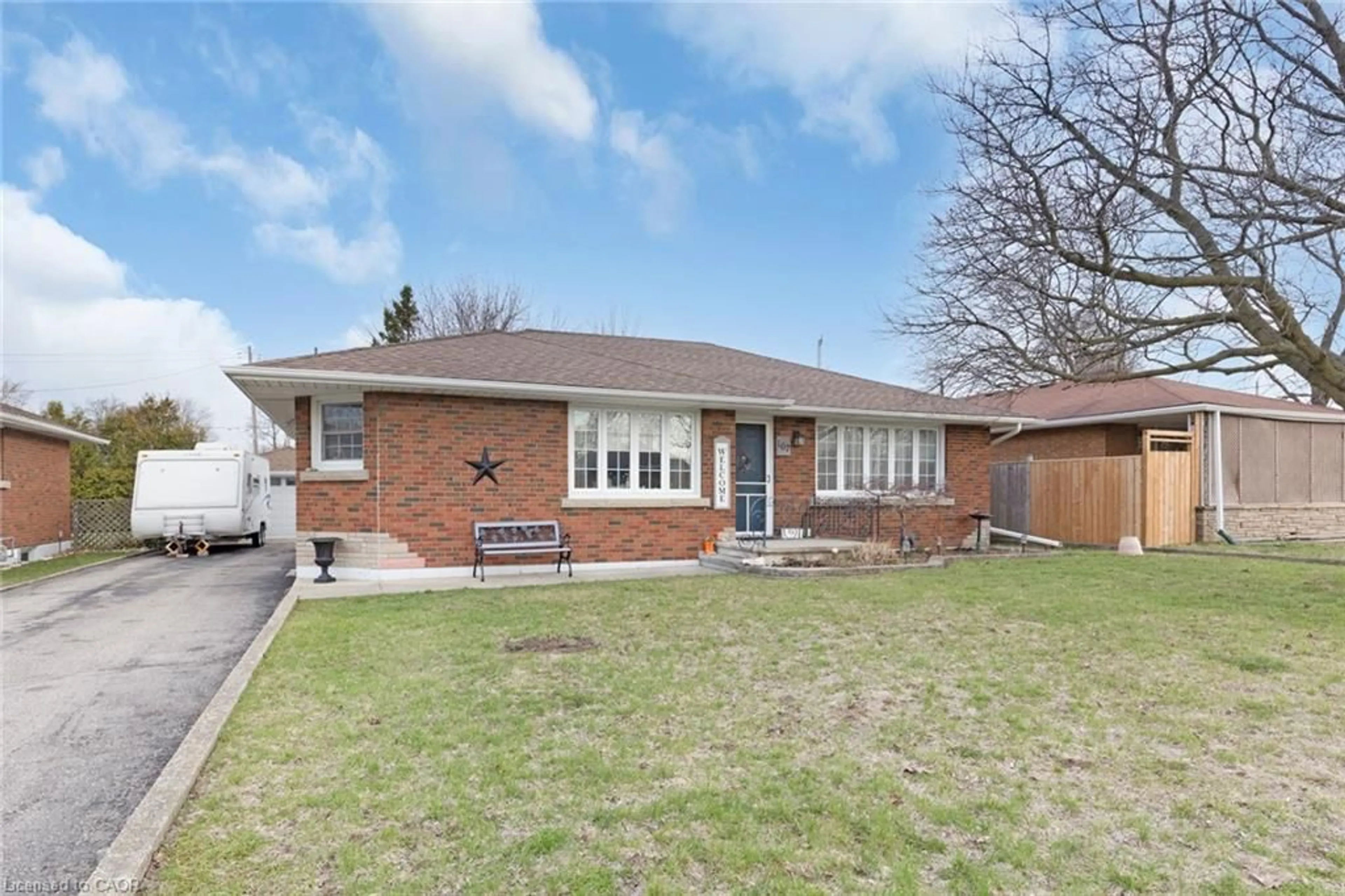 Home with brick exterior material, street for 167 Adams Ave, Delhi Ontario N4B 1P6