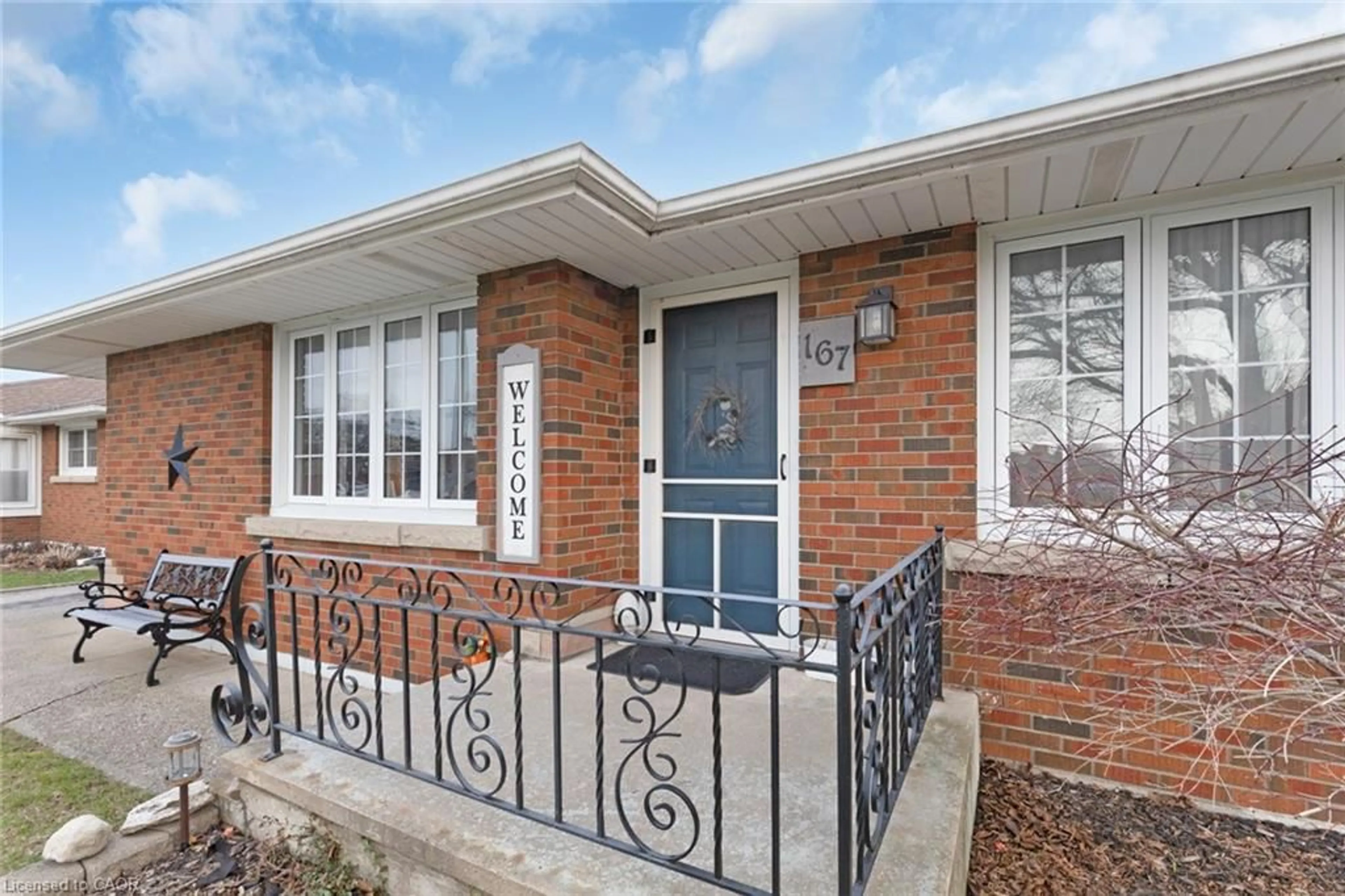 Home with brick exterior material, street for 167 Adams Ave, Delhi Ontario N4B 1P6