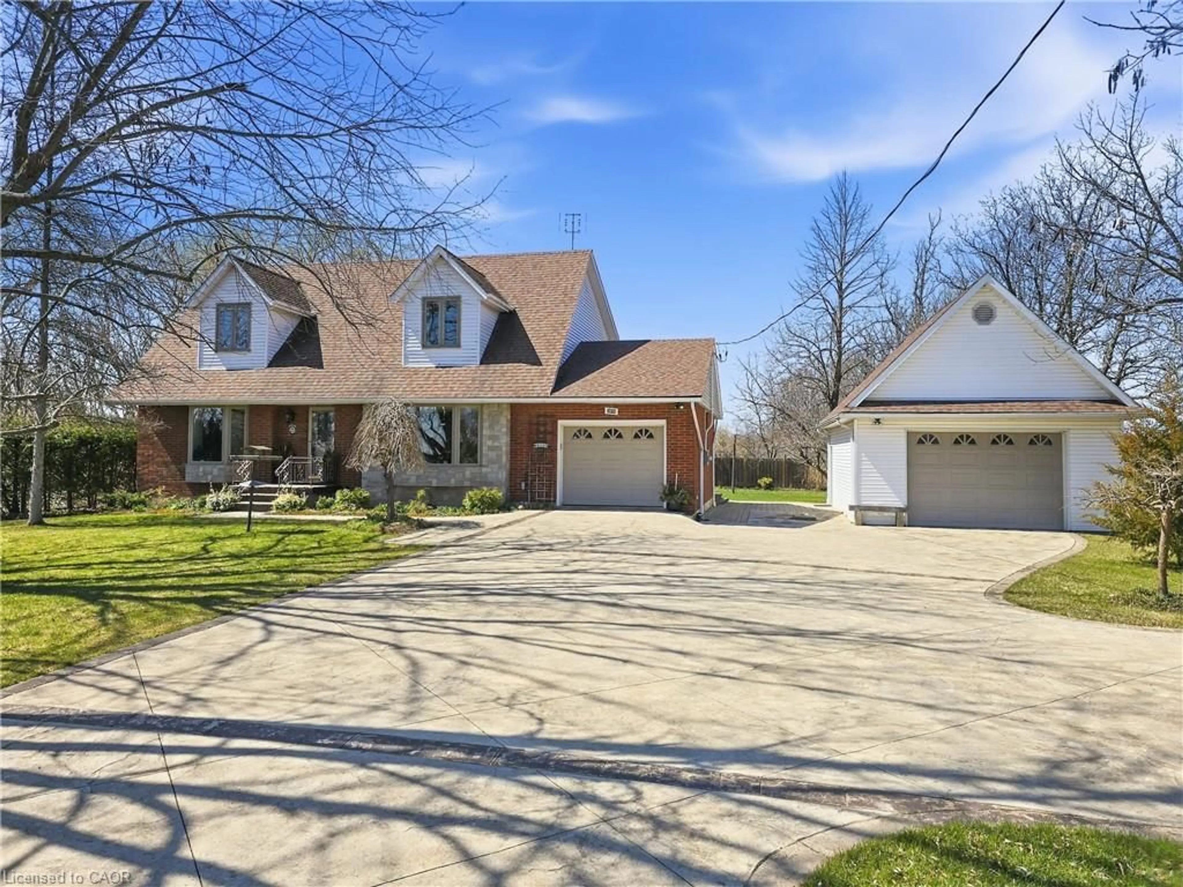 Home with brick exterior material, street for 3076 Grassie Rd, Grassie Ontario L0R 1M0